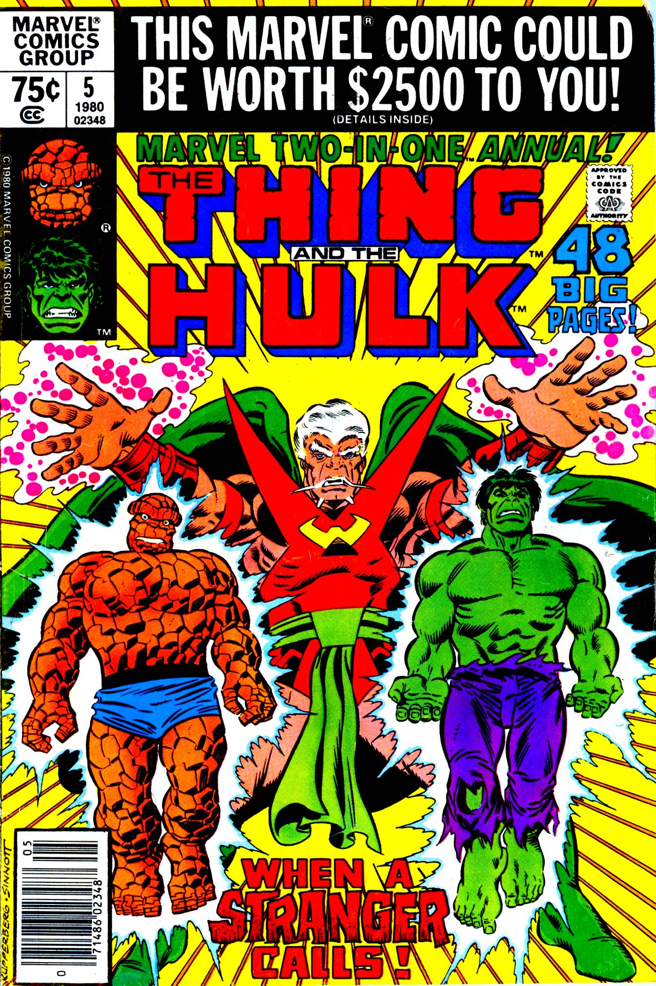 Read online Marvel Two-In-One comic -  Issue # _Annual 5 - 1