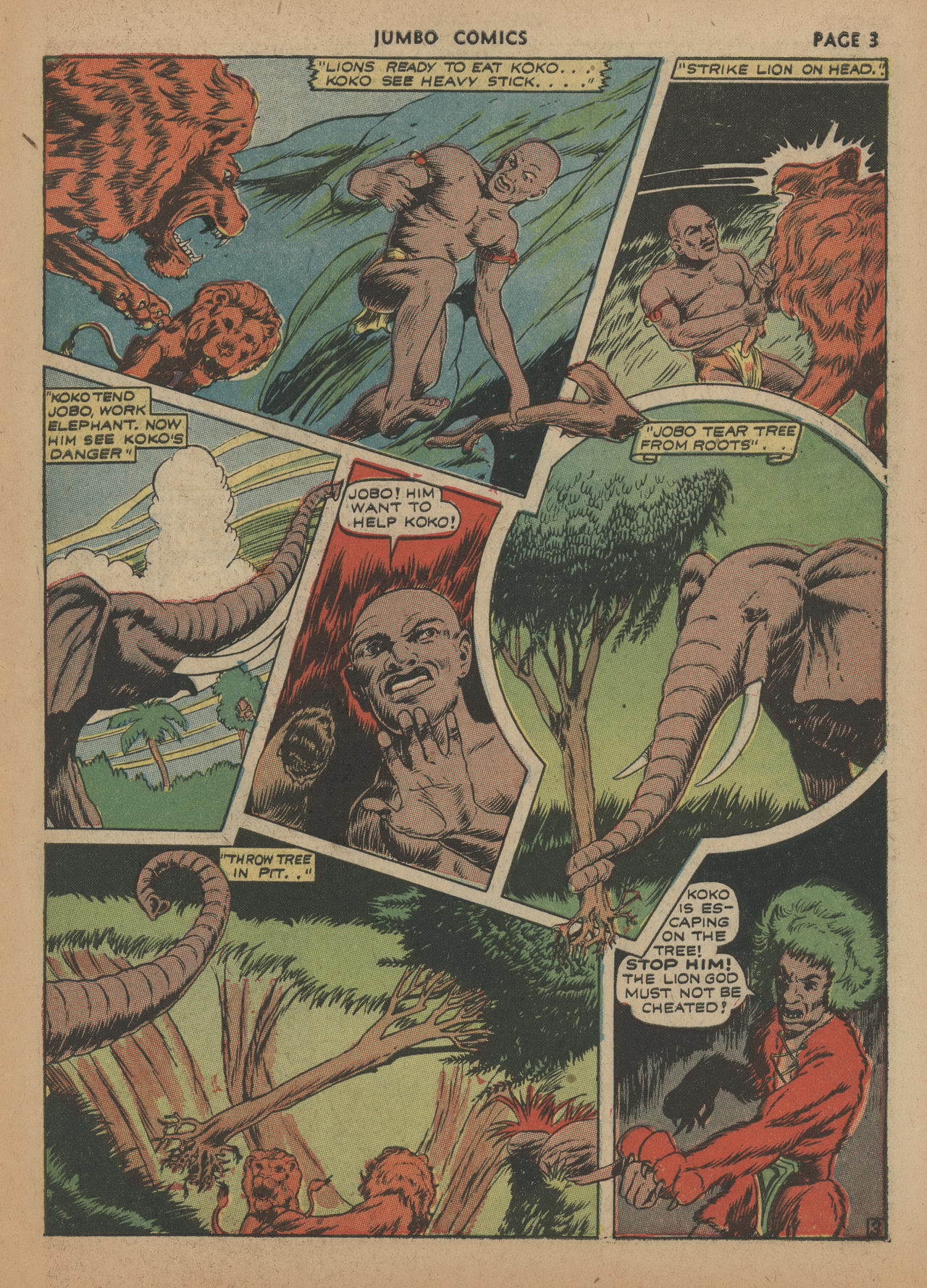 Read online Jumbo Comics comic -  Issue #41 - 5