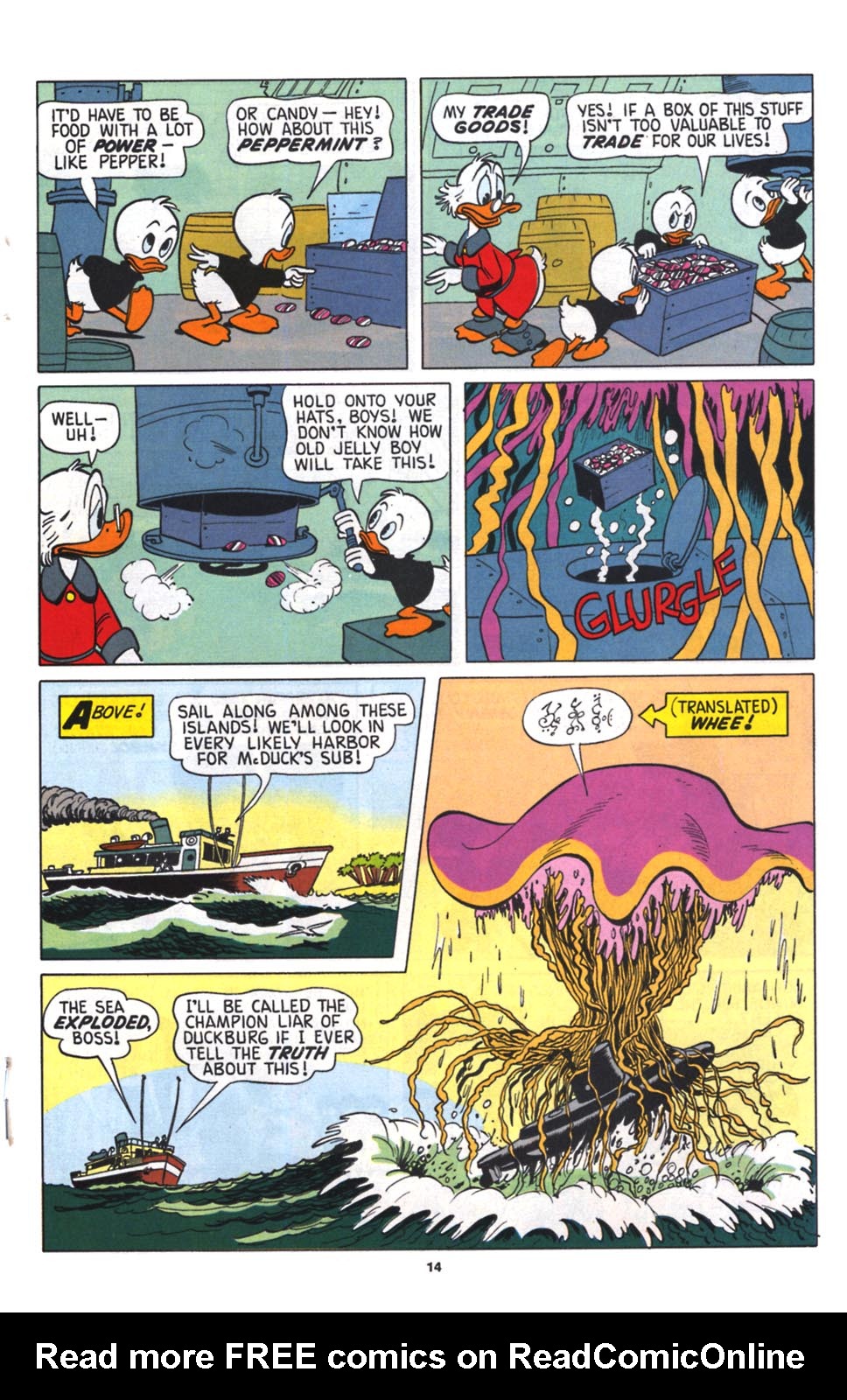 Read online Uncle Scrooge (1953) comic -  Issue #256 - 15