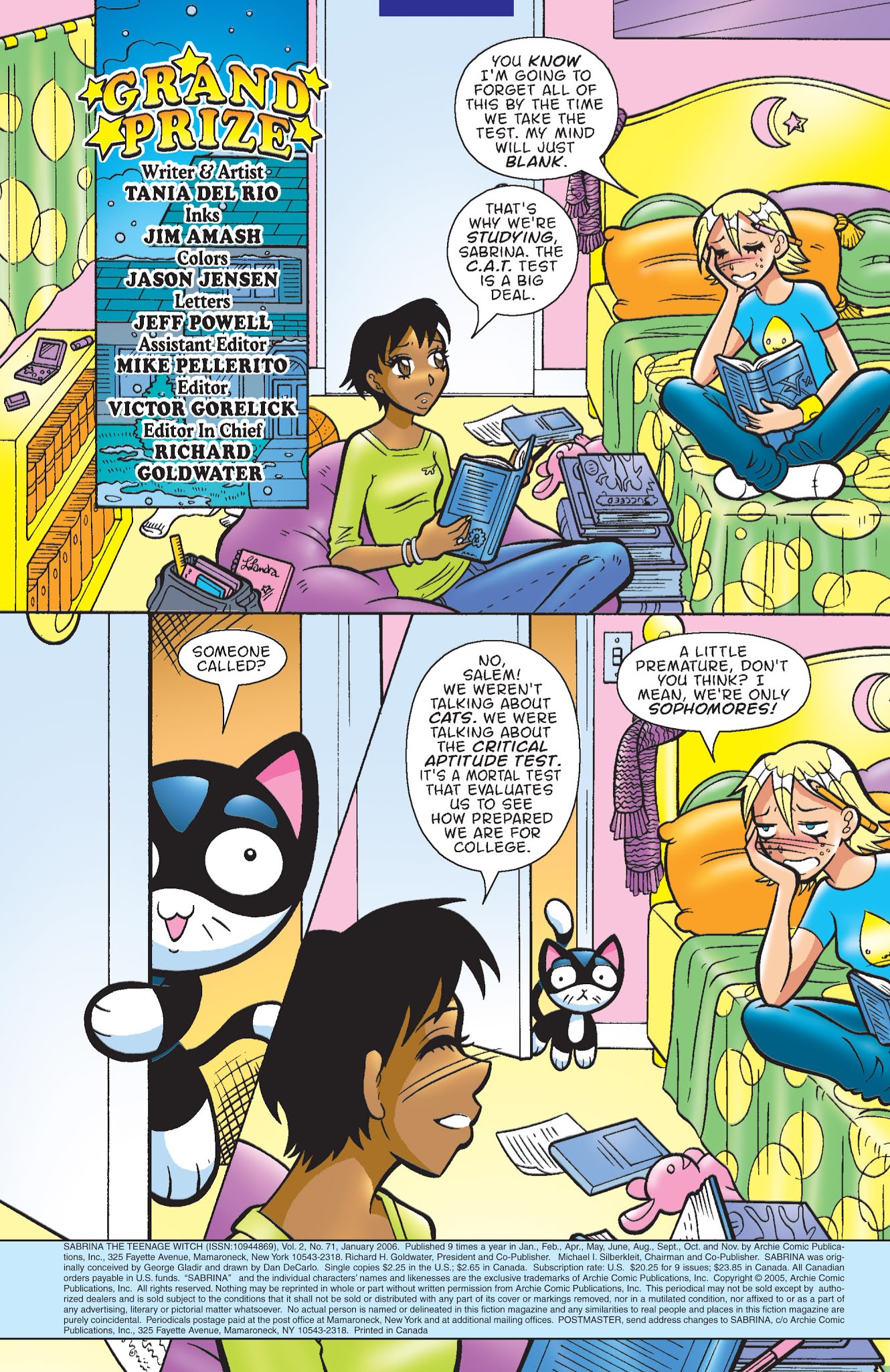 Read online Sabrina the Teenage Witch (2000) comic -  Issue #71 - 2