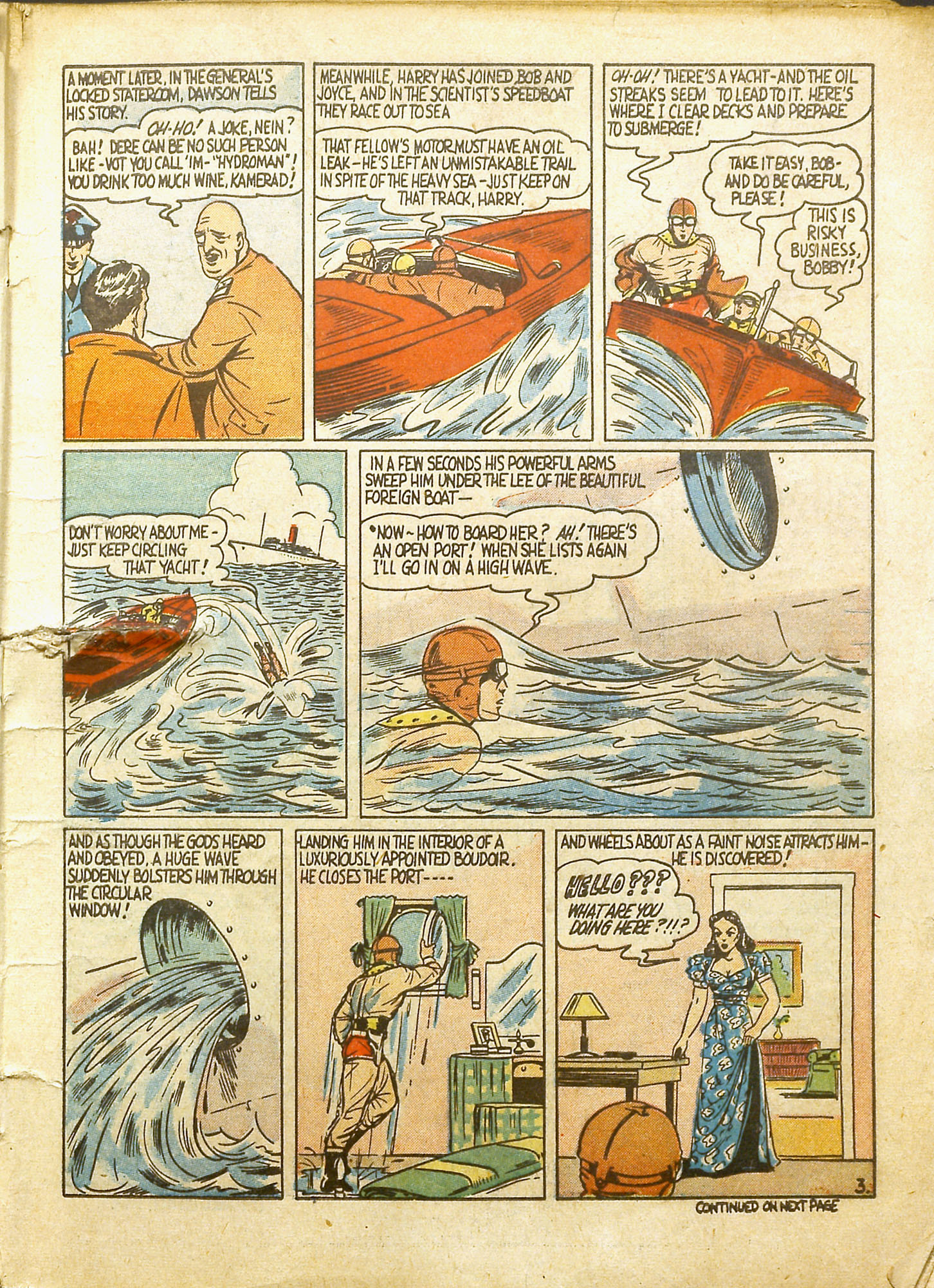 Read online Reg'lar Fellers Heroic Comics comic -  Issue #3 - 4