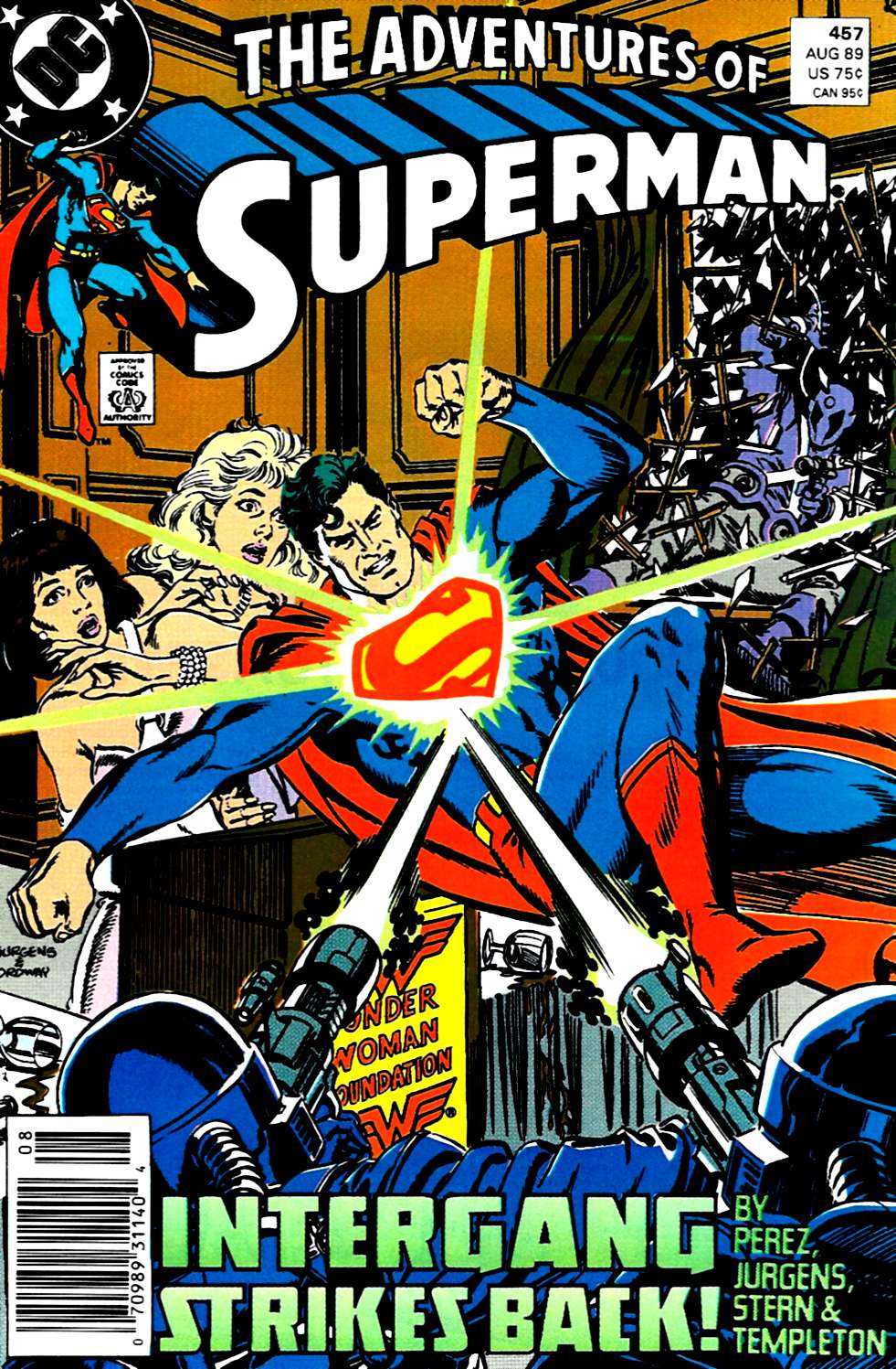 Read online Adventures of Superman (1987) comic -  Issue #457 - 1