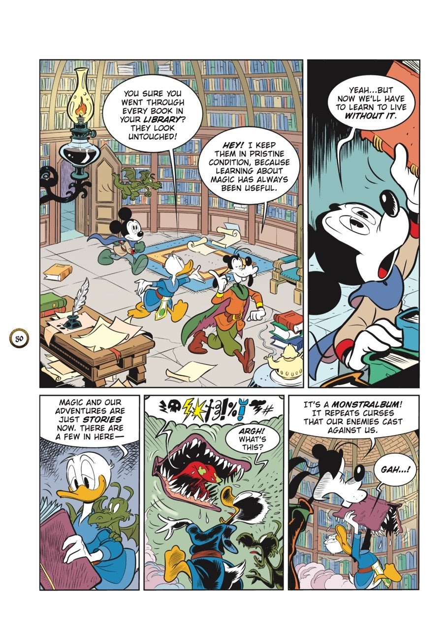 Read online Wizards of Mickey (2020) comic -  Issue # TPB 7 (Part 1) - 52
