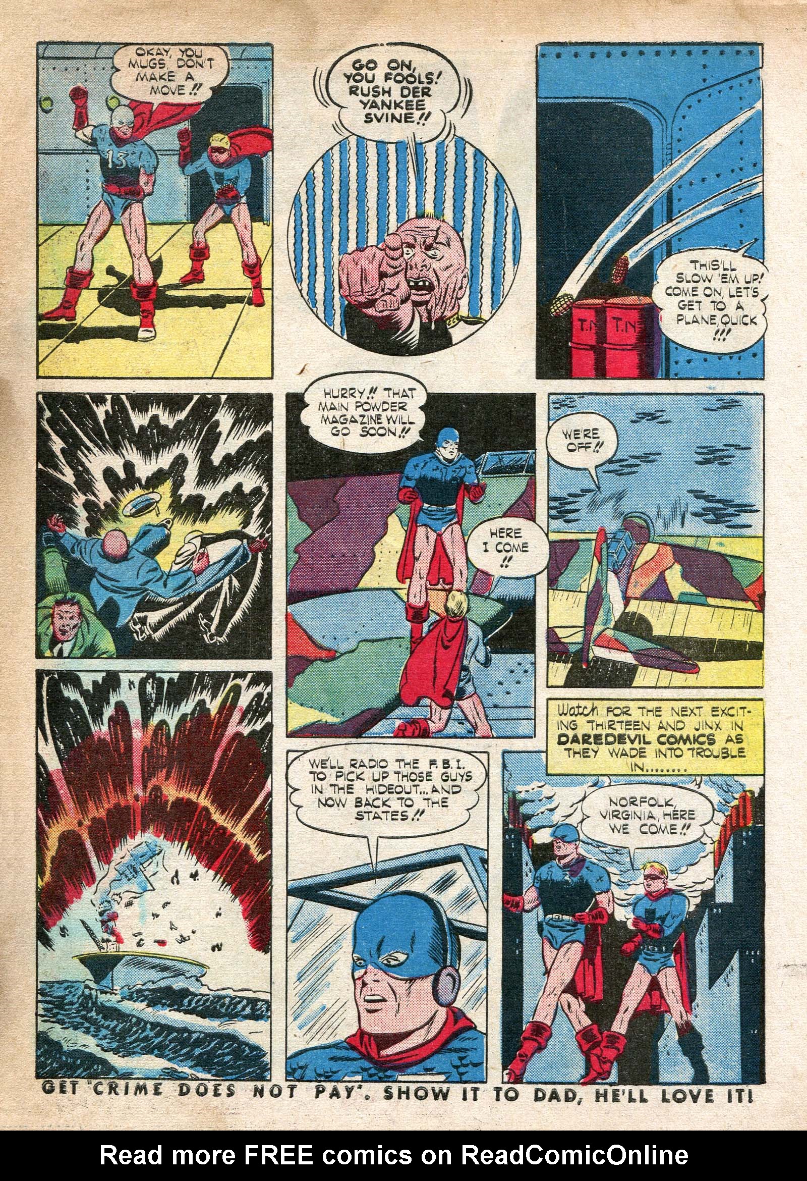 Read online Daredevil (1941) comic -  Issue #13 - 59
