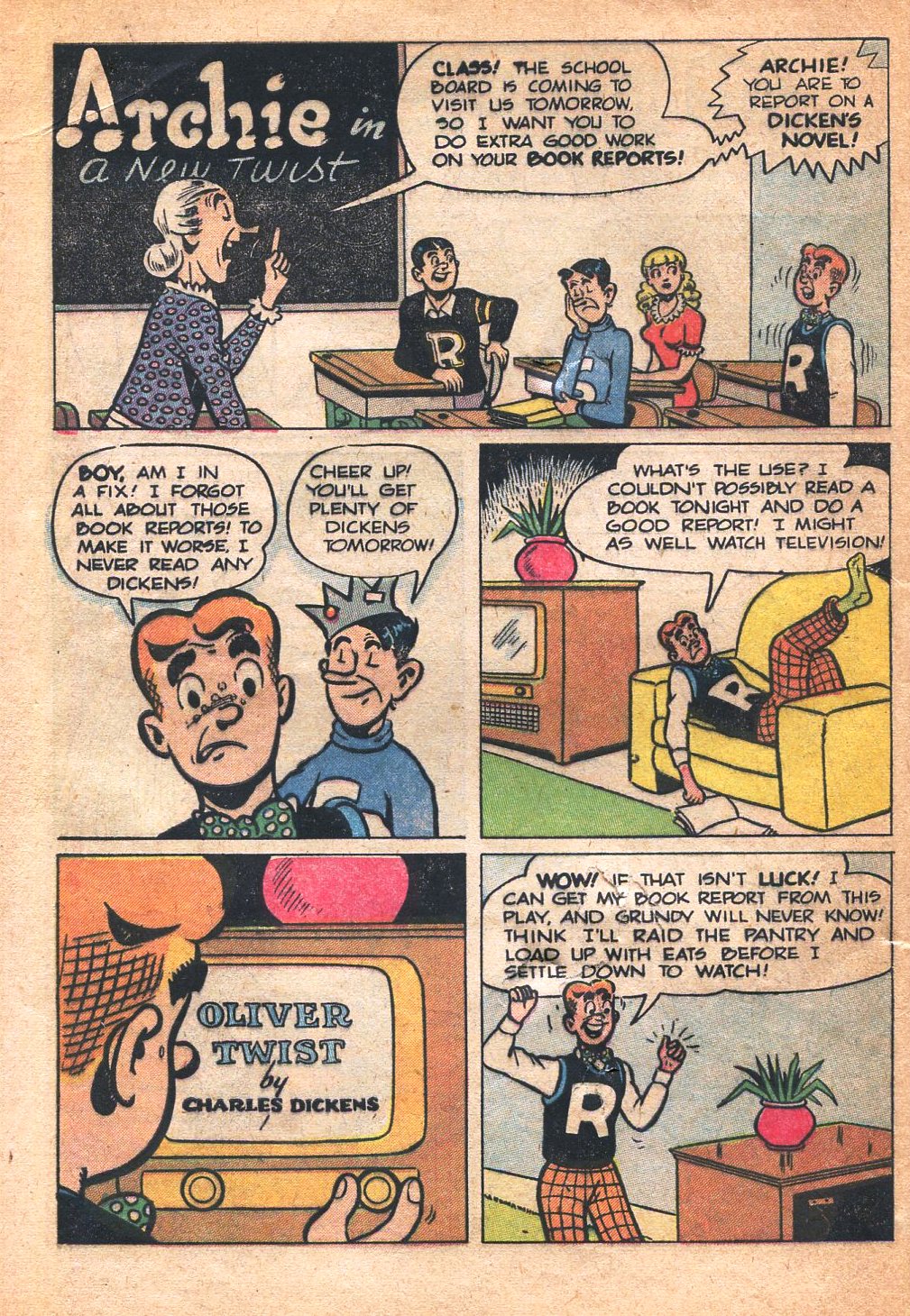 Read online Archie's Joke Book Magazine comic -  Issue #2 - 30