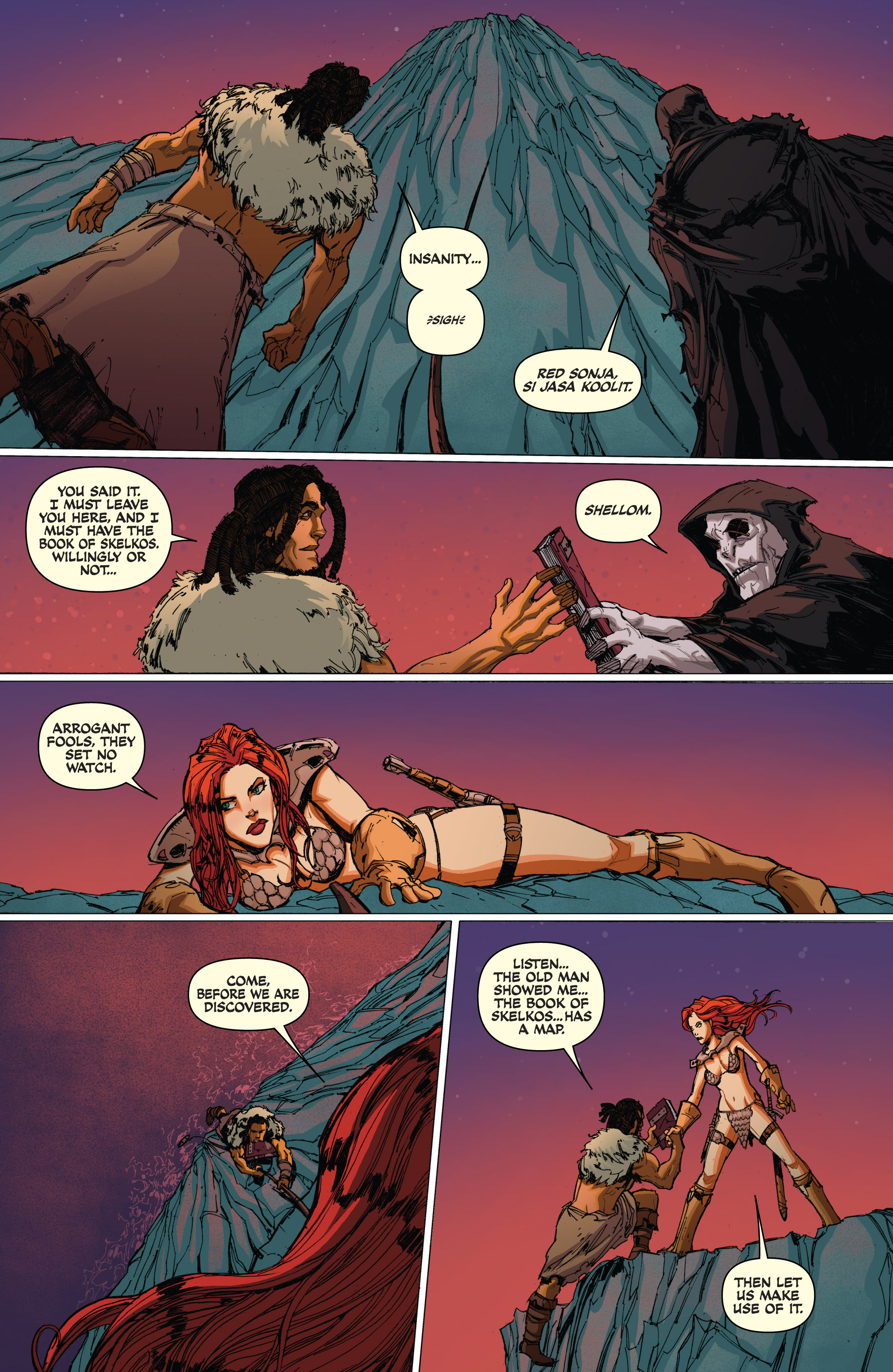 Read online Red Sonja: Atlantis Rises comic -  Issue #4 - 10