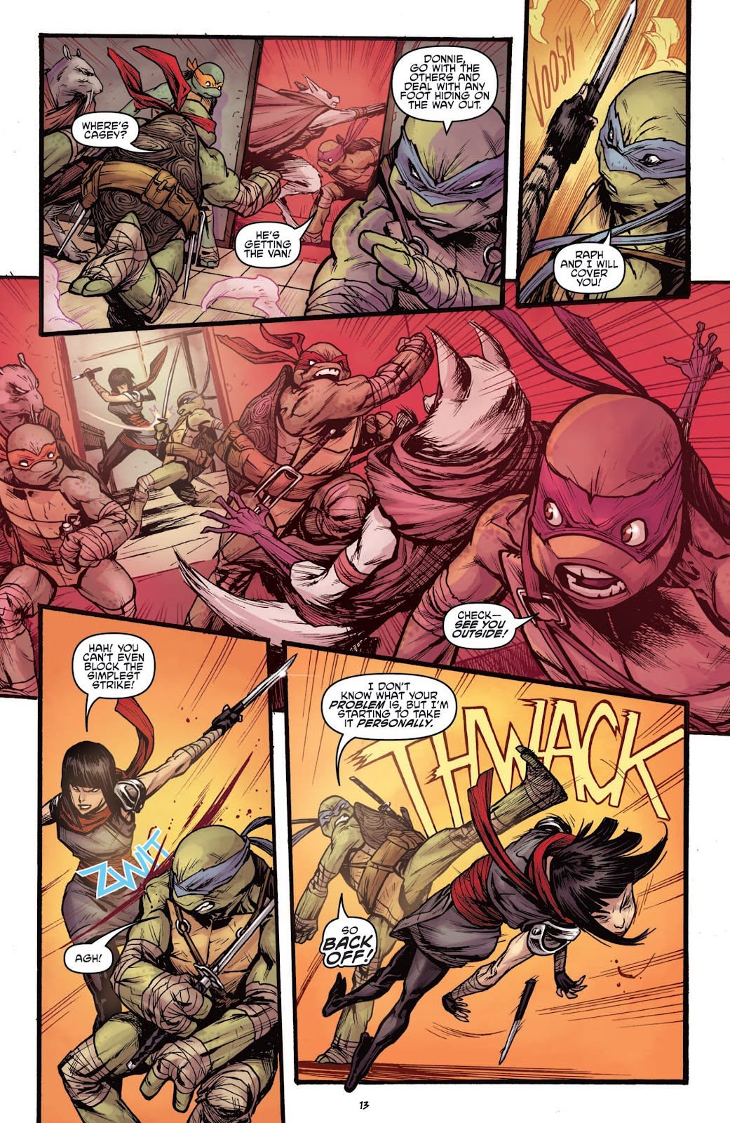Teenage Mutant Ninja Turtles: The Secret History of the Foot Clan issue 3 - Page 14