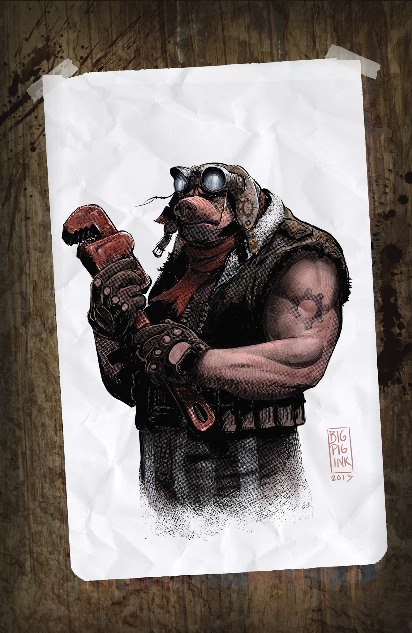 Read online Oink: Heaven's Butcher comic -  Issue # TPB - 110
