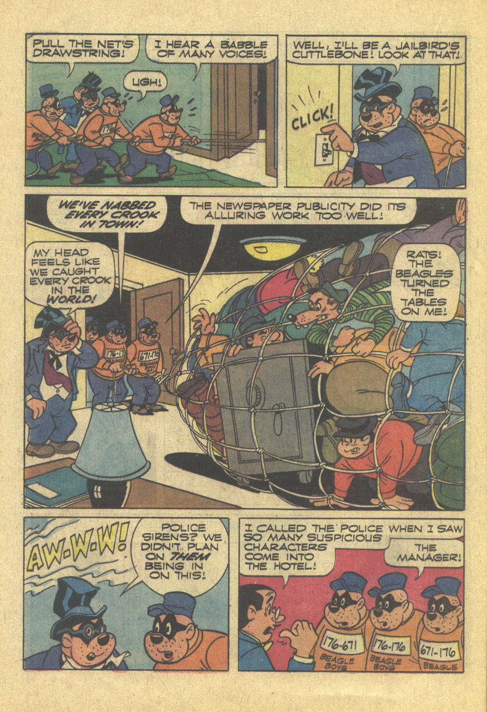 Read online Walt Disney THE BEAGLE BOYS comic -  Issue #12 - 16