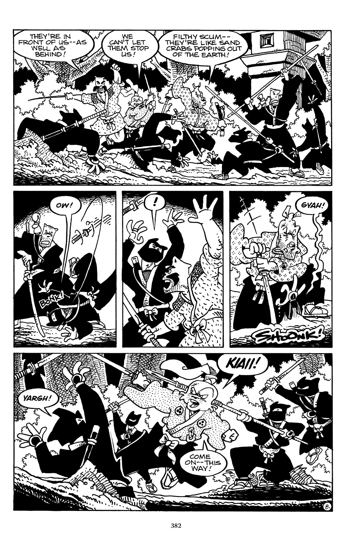 Read online The Usagi Yojimbo Saga comic -  Issue # TPB 3 - 378