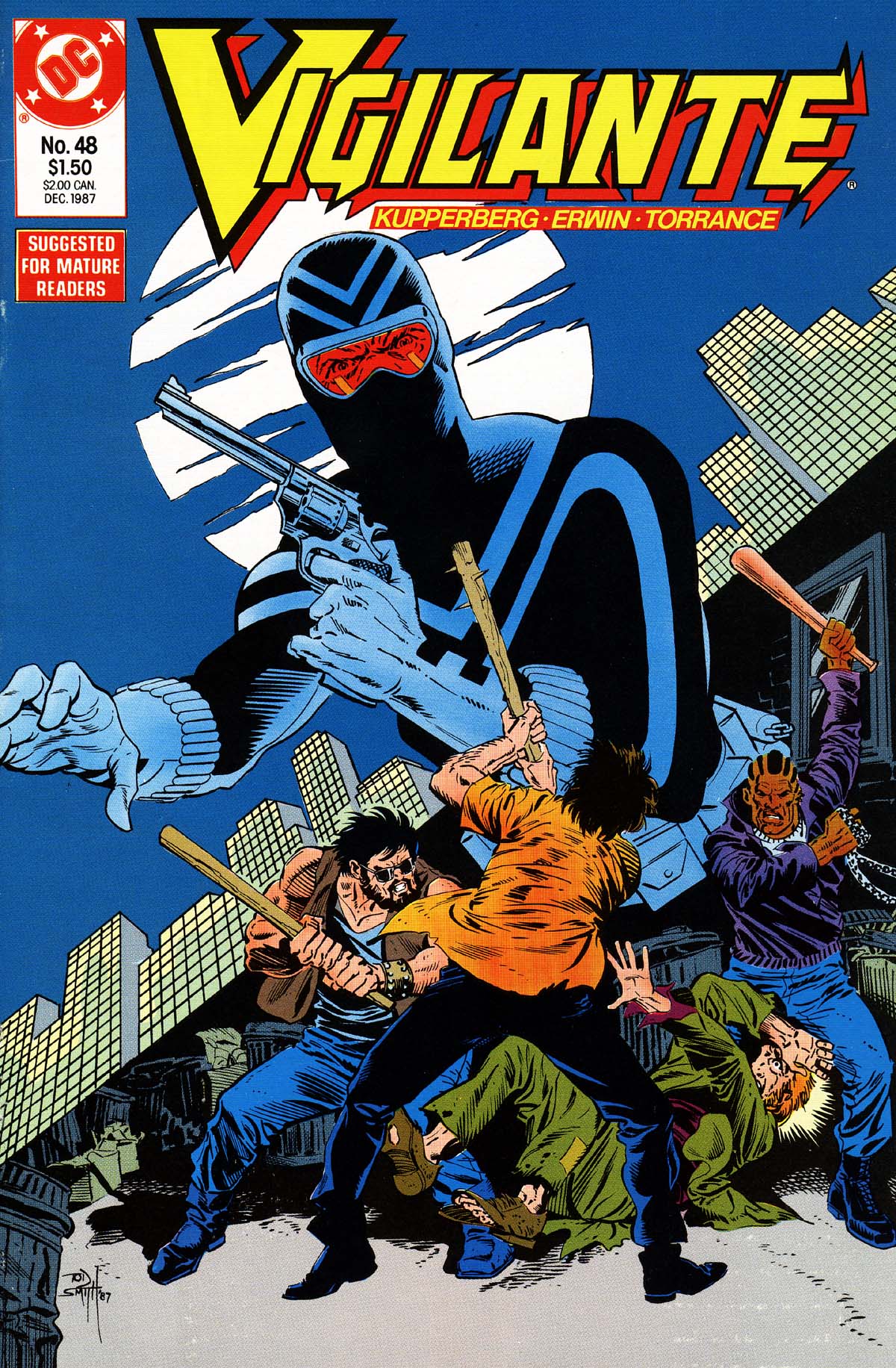 Read online Vigilante (1983) comic -  Issue #48 - 1