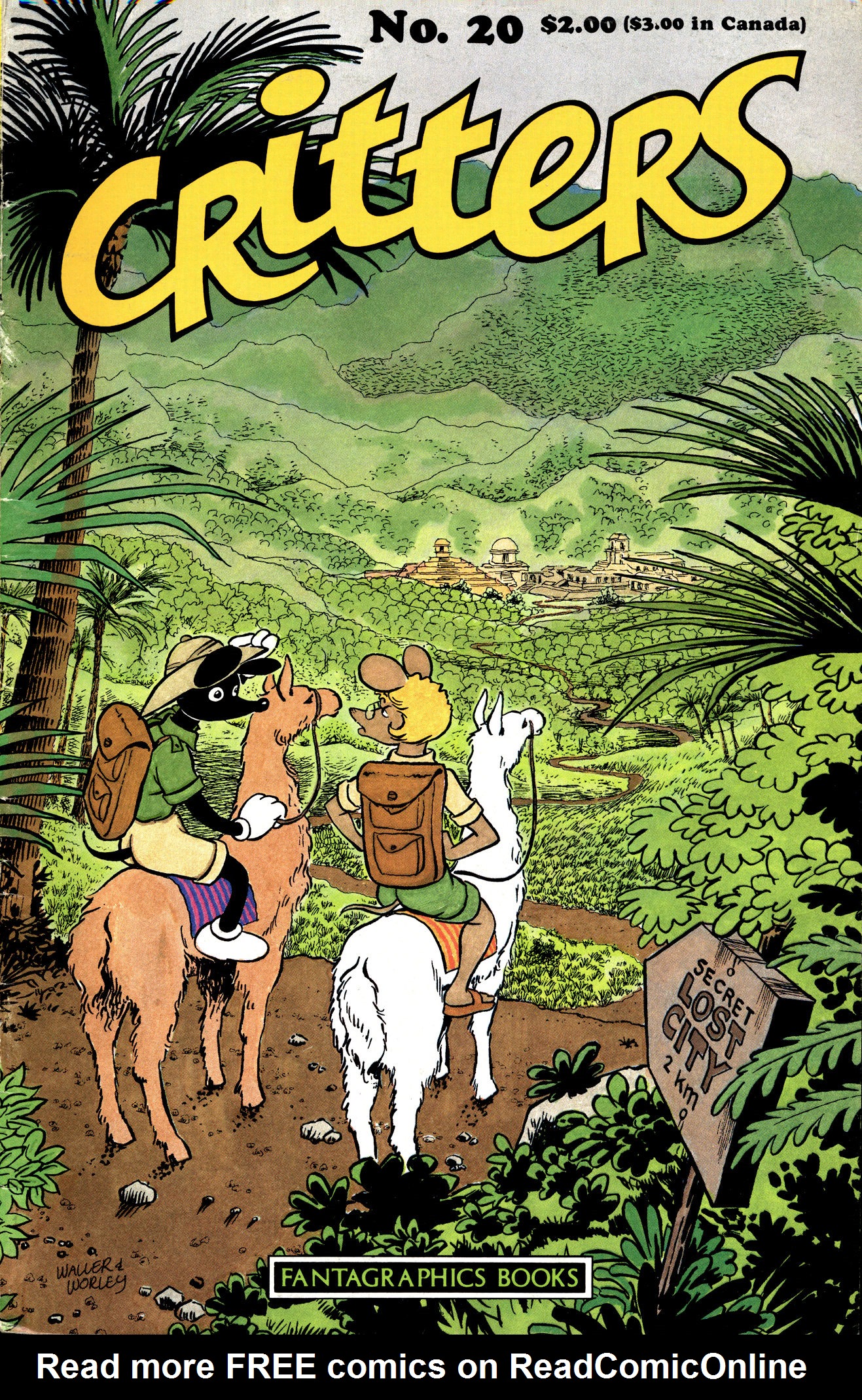 Read online Critters comic -  Issue #20 - 1