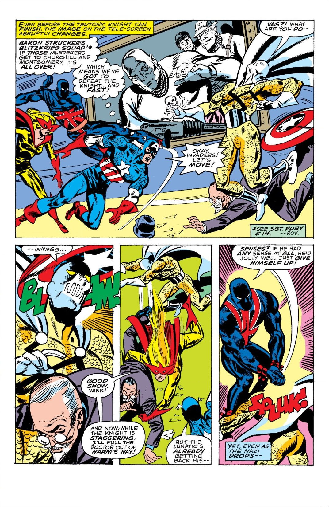 Read online The Invaders Classic comic -  Issue # TPB 2 (Part 2) - 21