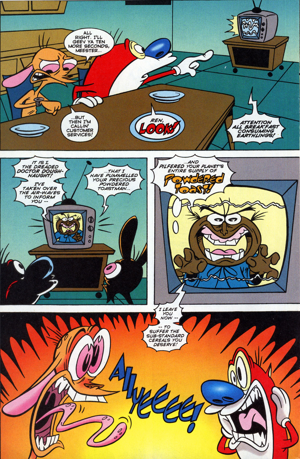 Read online The Ren & Stimpy Show Special: Powdered Toastman's Cereal Serial comic -  Issue # Full - 41