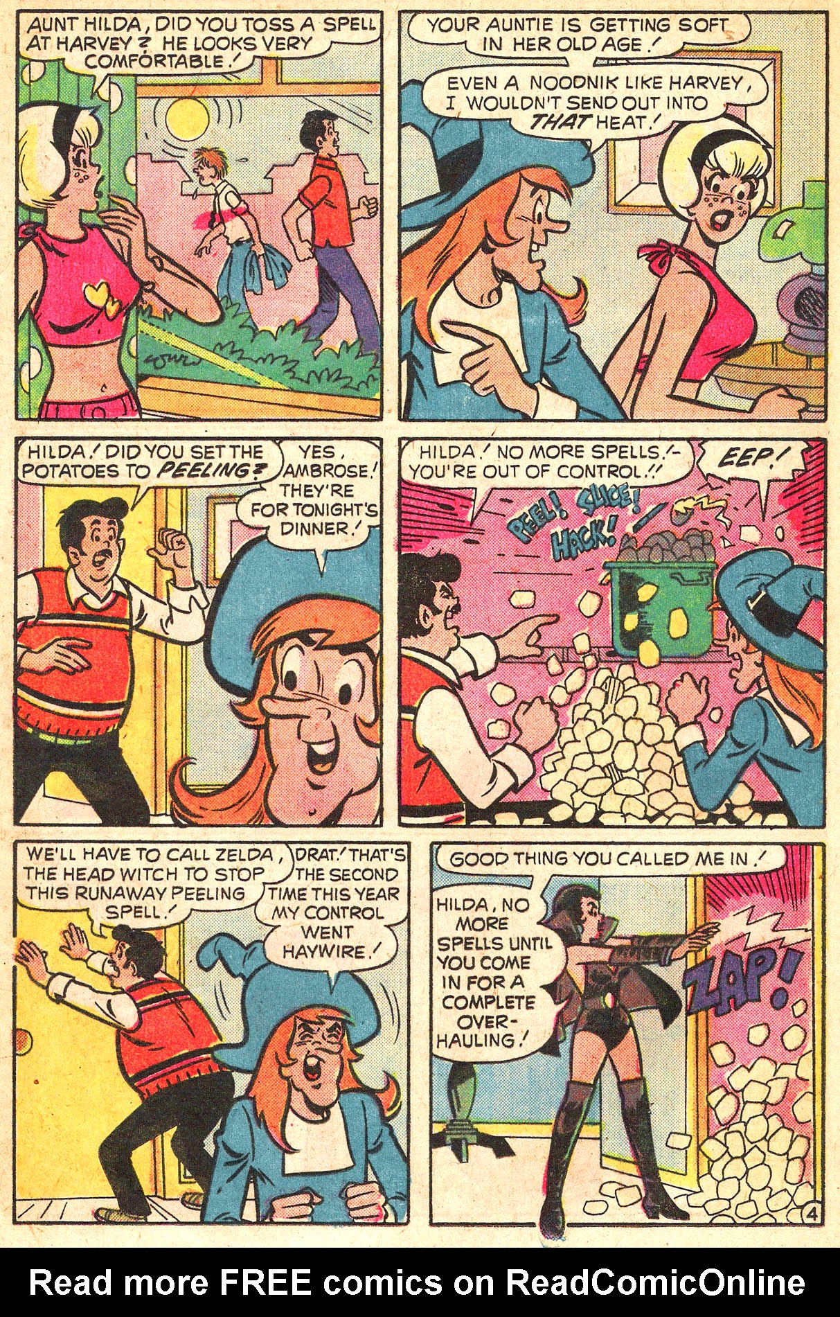 Read online Sabrina The Teenage Witch (1971) comic -  Issue #27 - 16