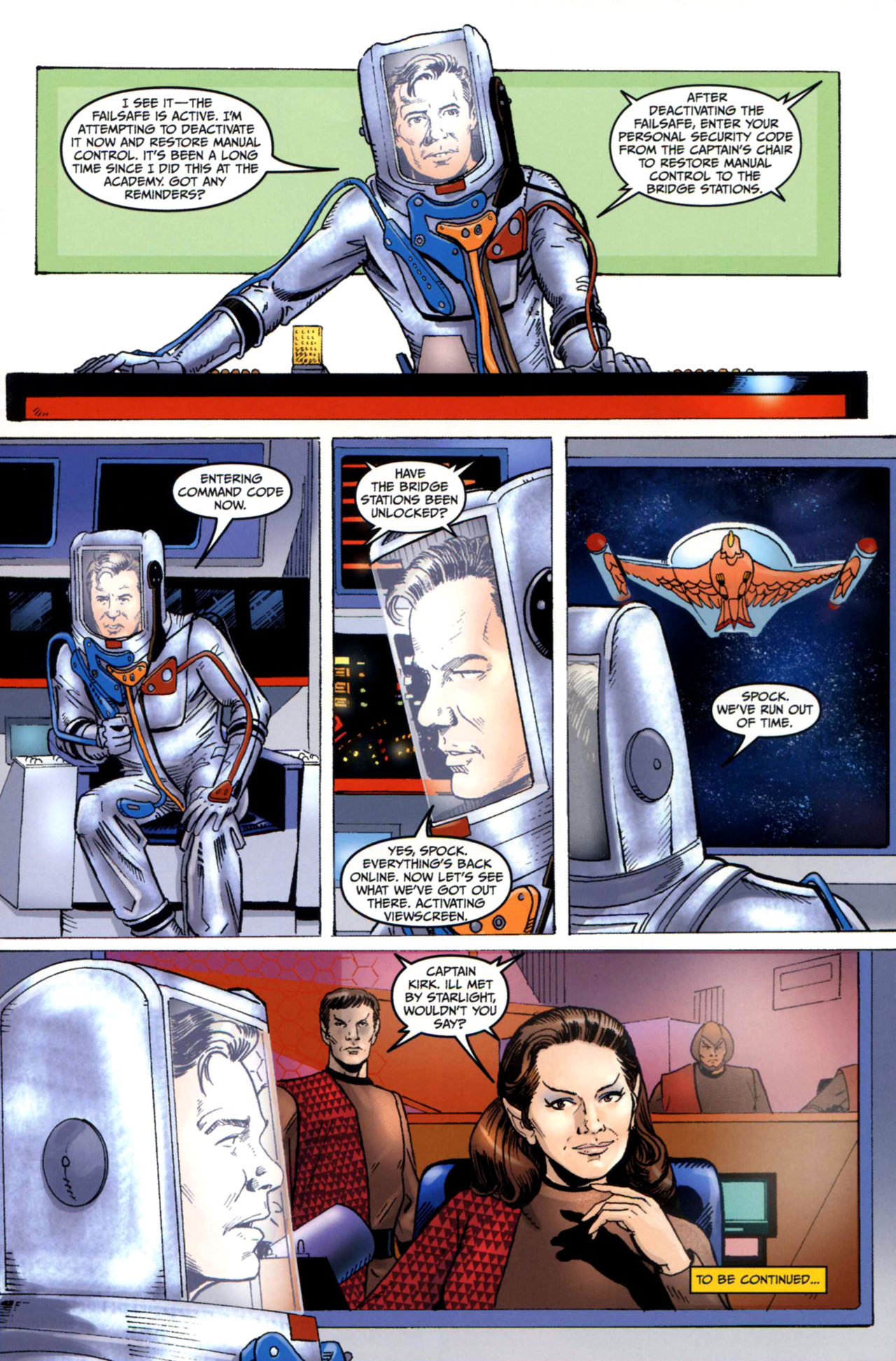 Read online Star Trek Year Four: The Enterprise Experiment comic -  Issue #1 - 24
