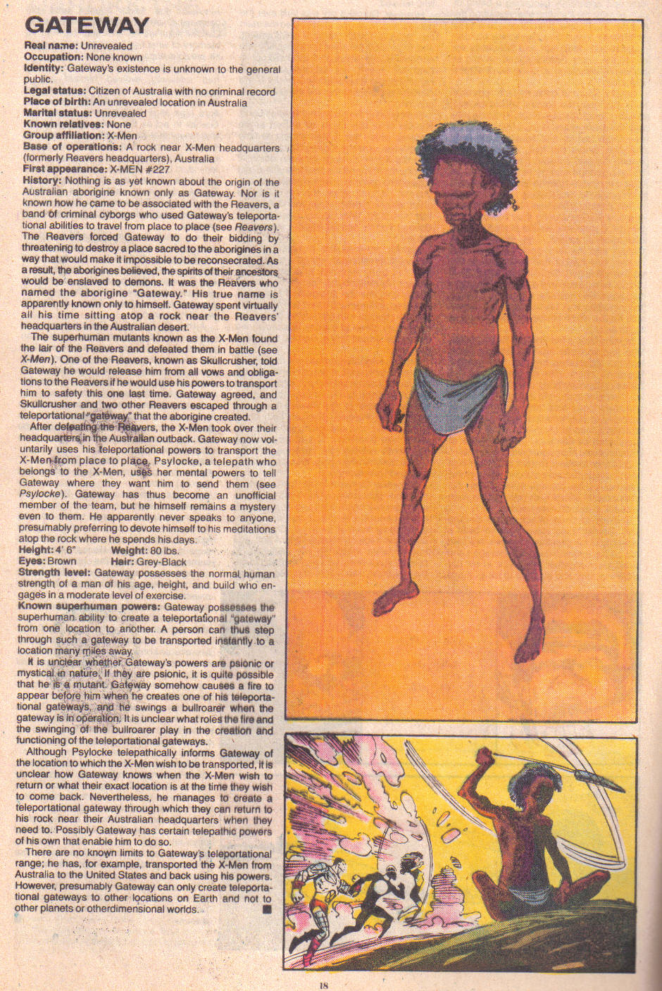 Read online The Official Handbook of the Marvel Universe: Update '89 comic -  Issue #3 - 20