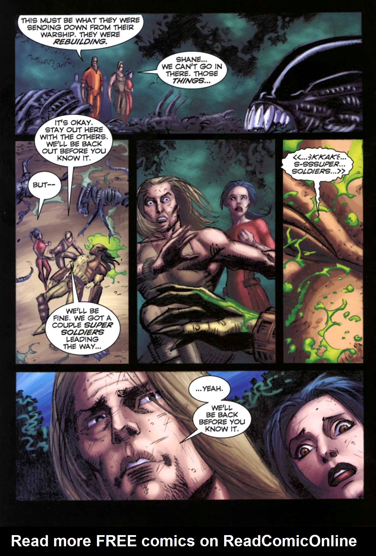 Read online Alien Vs. Predator: Civilized Beasts comic -  Issue # TPB - 70