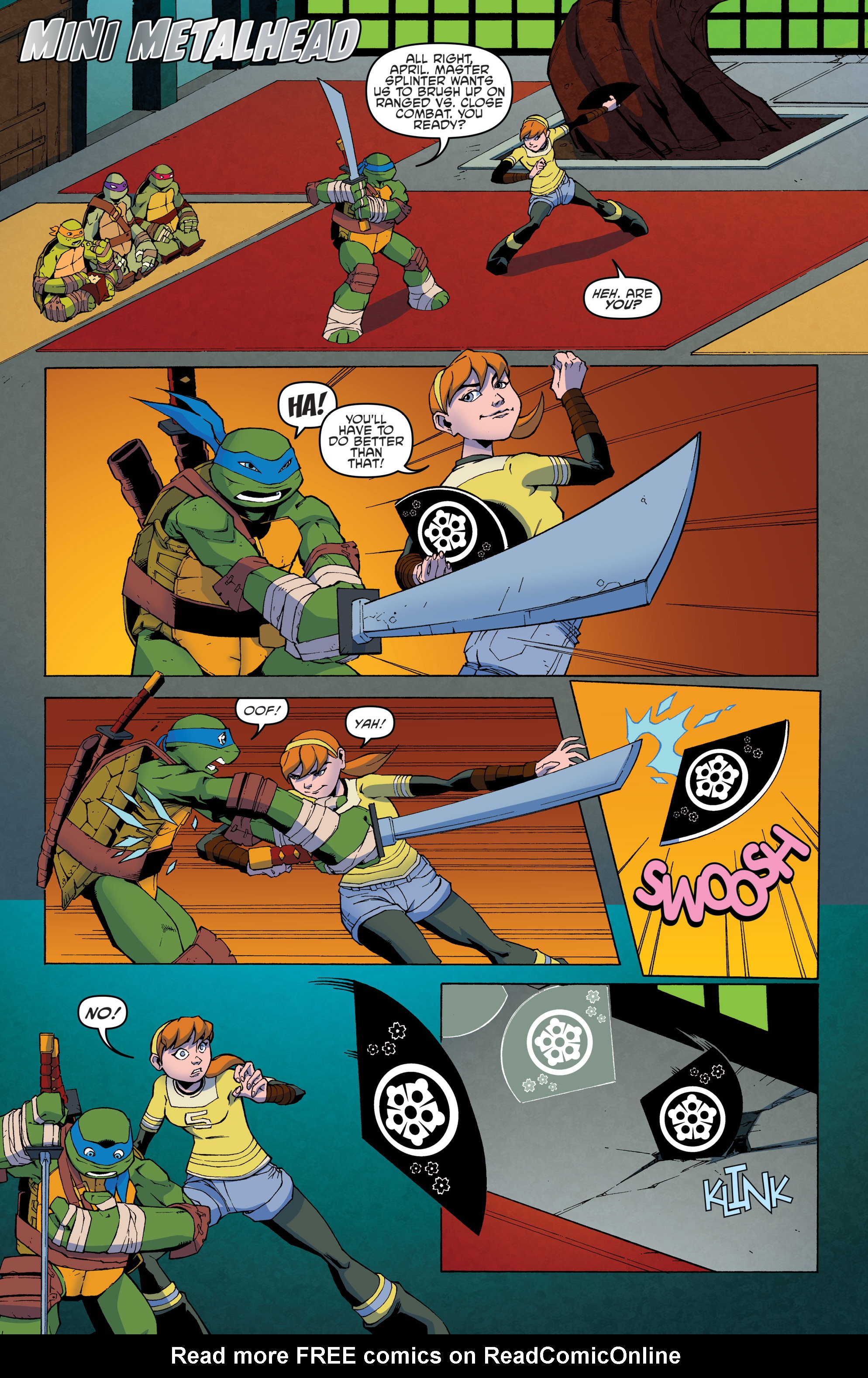 Read online Teenage Mutant Ninja Turtles Amazing Adventures comic -  Issue #9 - 15