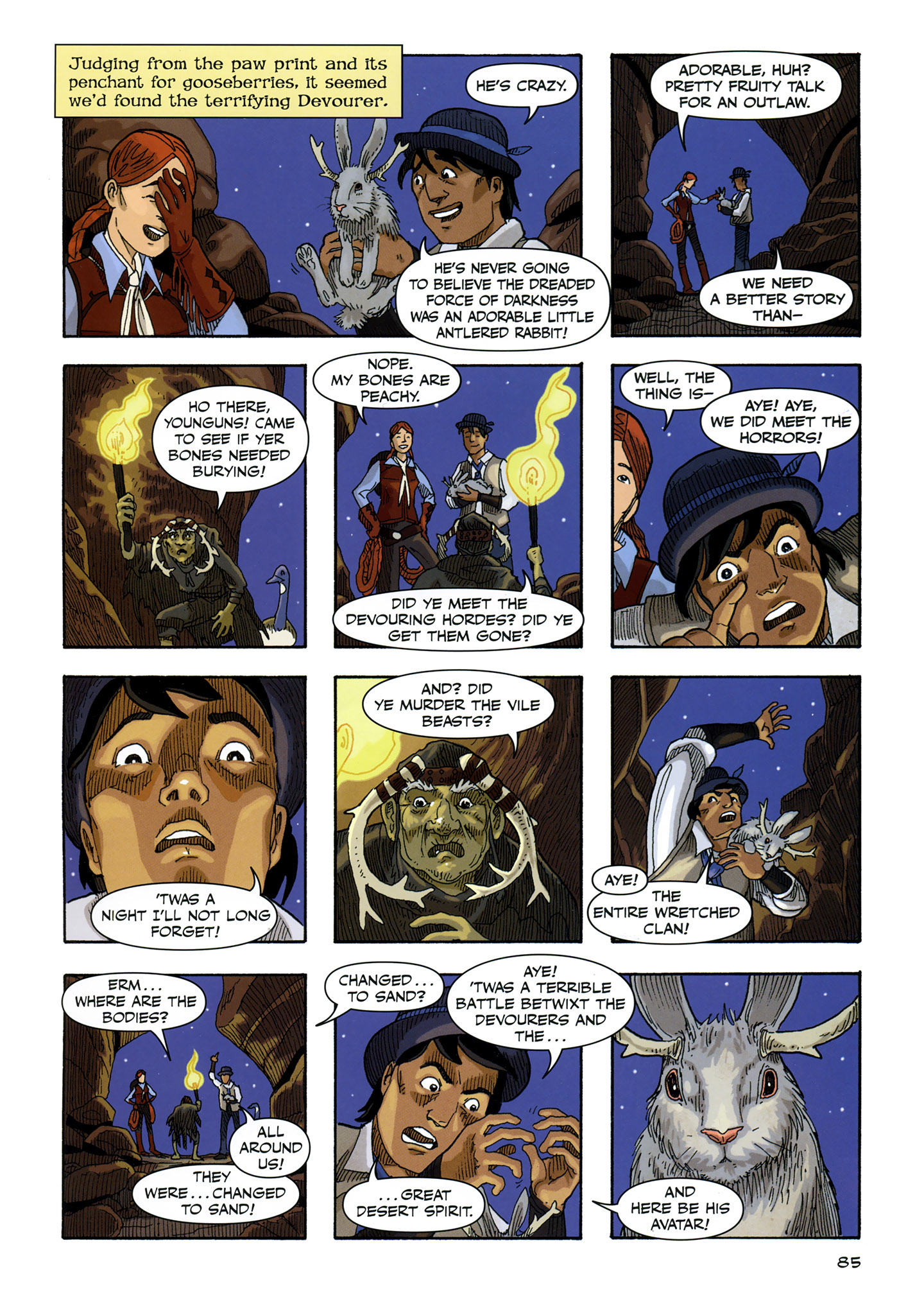 Read online Rapunzel's Revenge comic -  Issue # TPB - 87