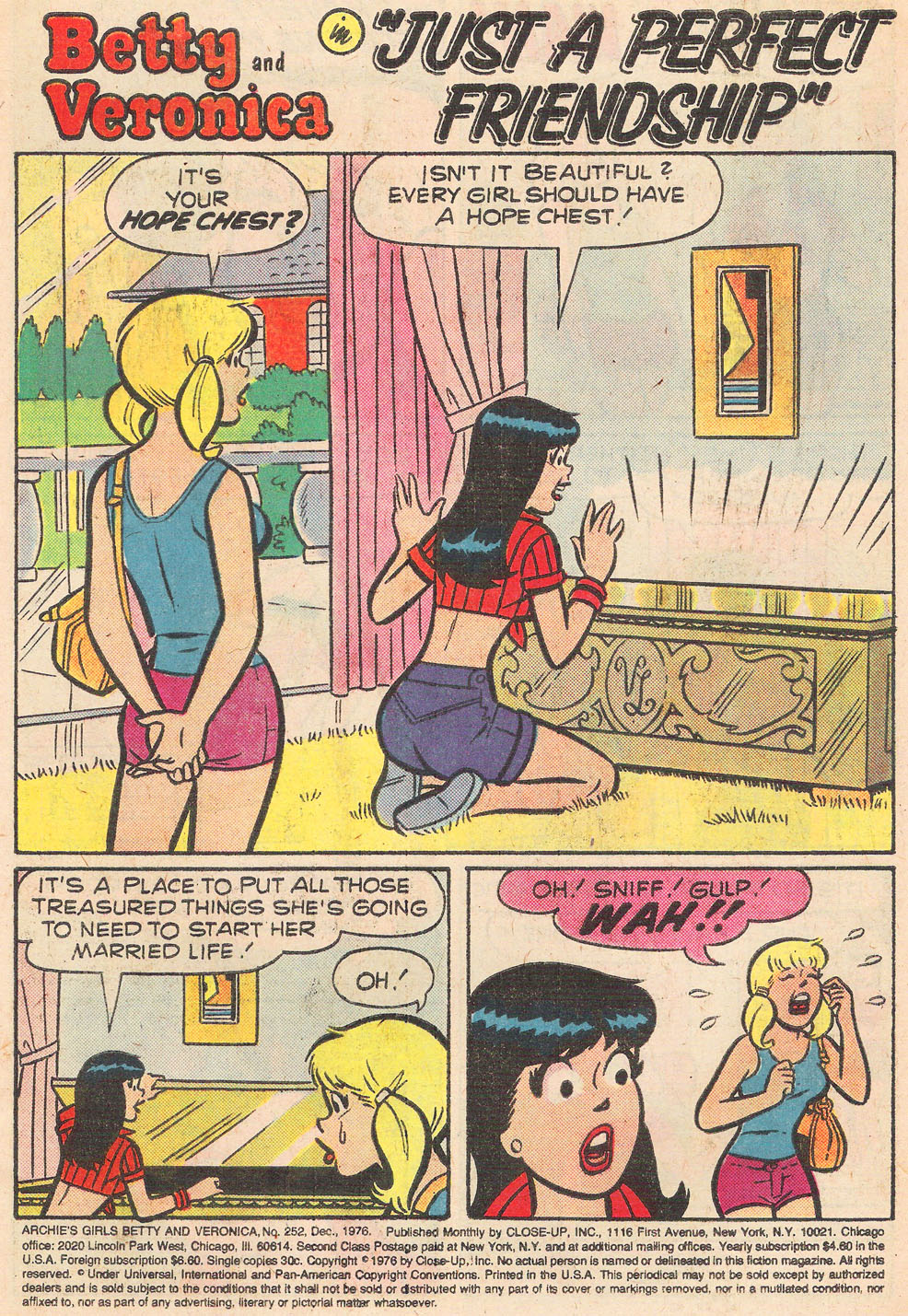 Read online Archie's Girls Betty and Veronica comic -  Issue #252 - 3