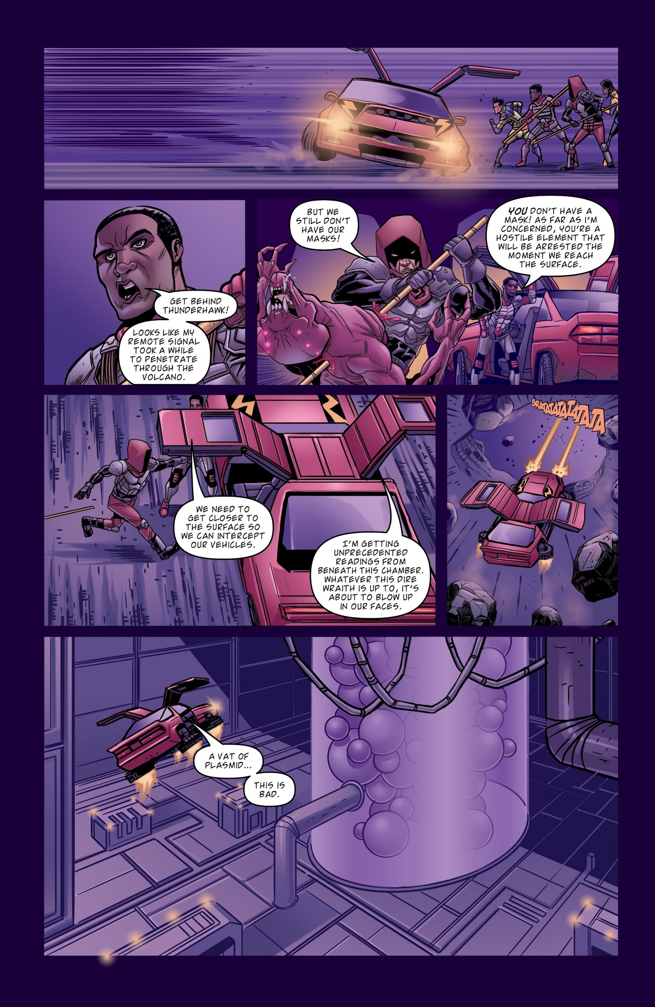 Read online M.A.S.K.: Mobile Armored Strike Kommand comic -  Issue #8 - 21