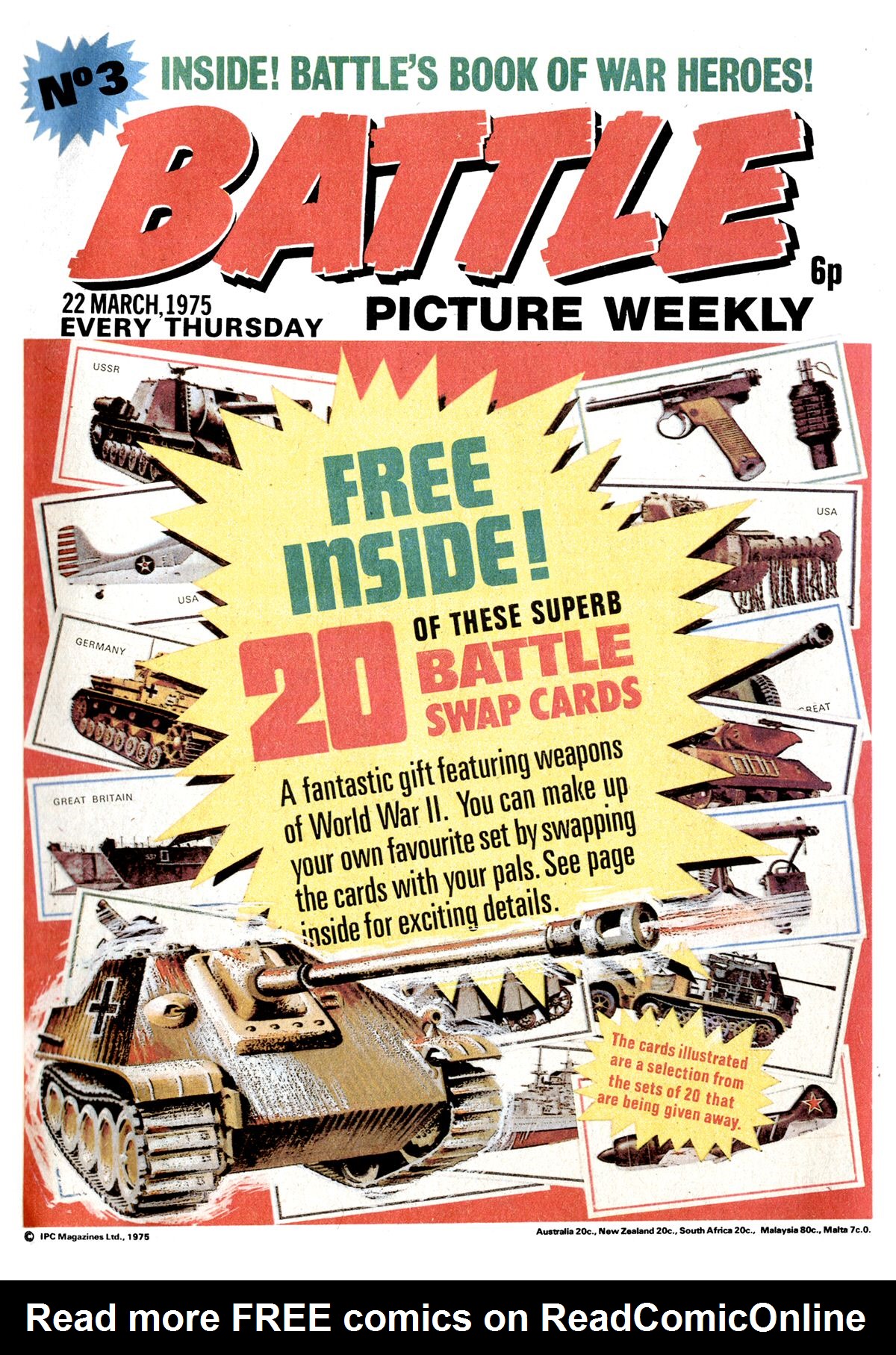 Read online Battle Picture Weekly comic -  Issue #3 - 1