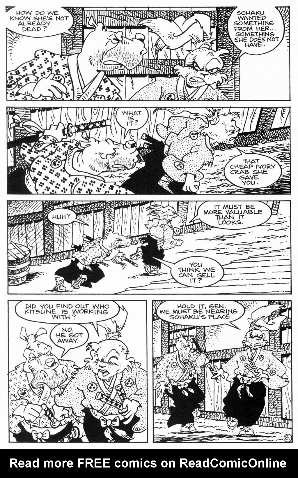 Read online Usagi Yojimbo (1996) comic -  Issue #51 - 10