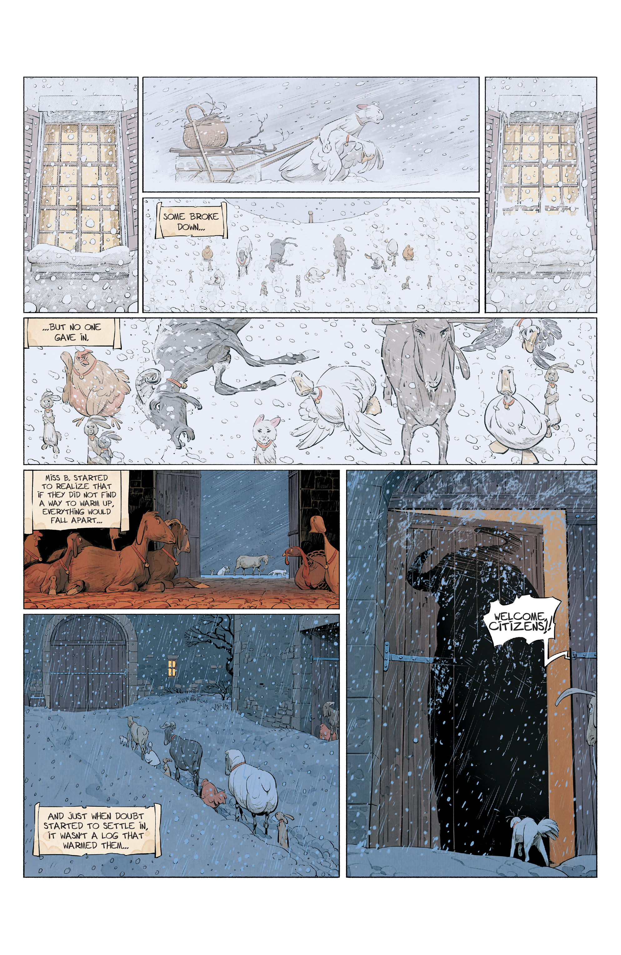 Read online Animal Castle comic -  Issue #4 - 24