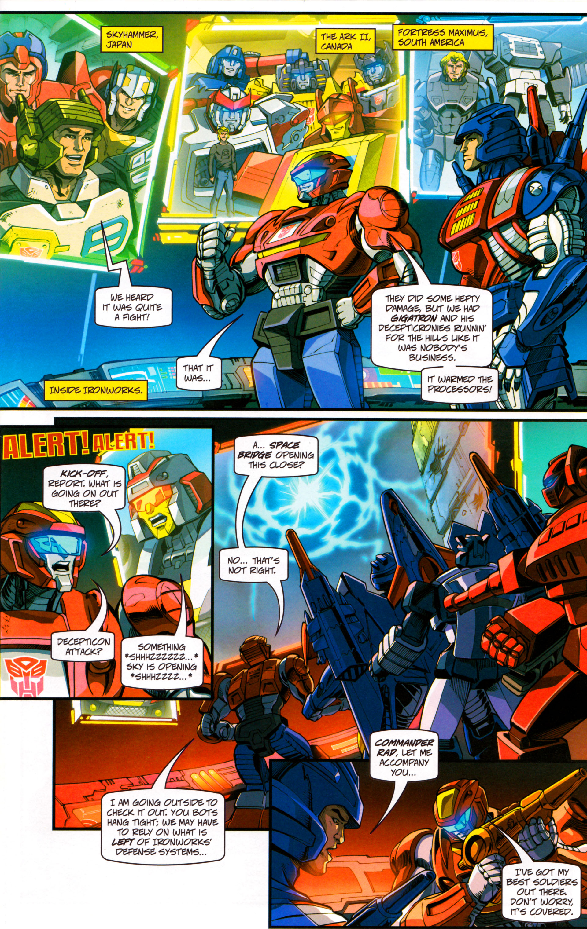 Read online Transformers: Timelines comic -  Issue #7 - 11
