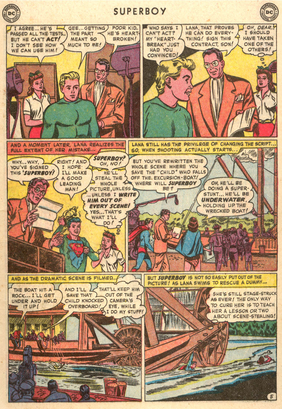 Read online Superboy (1949) comic -  Issue #18 - 6