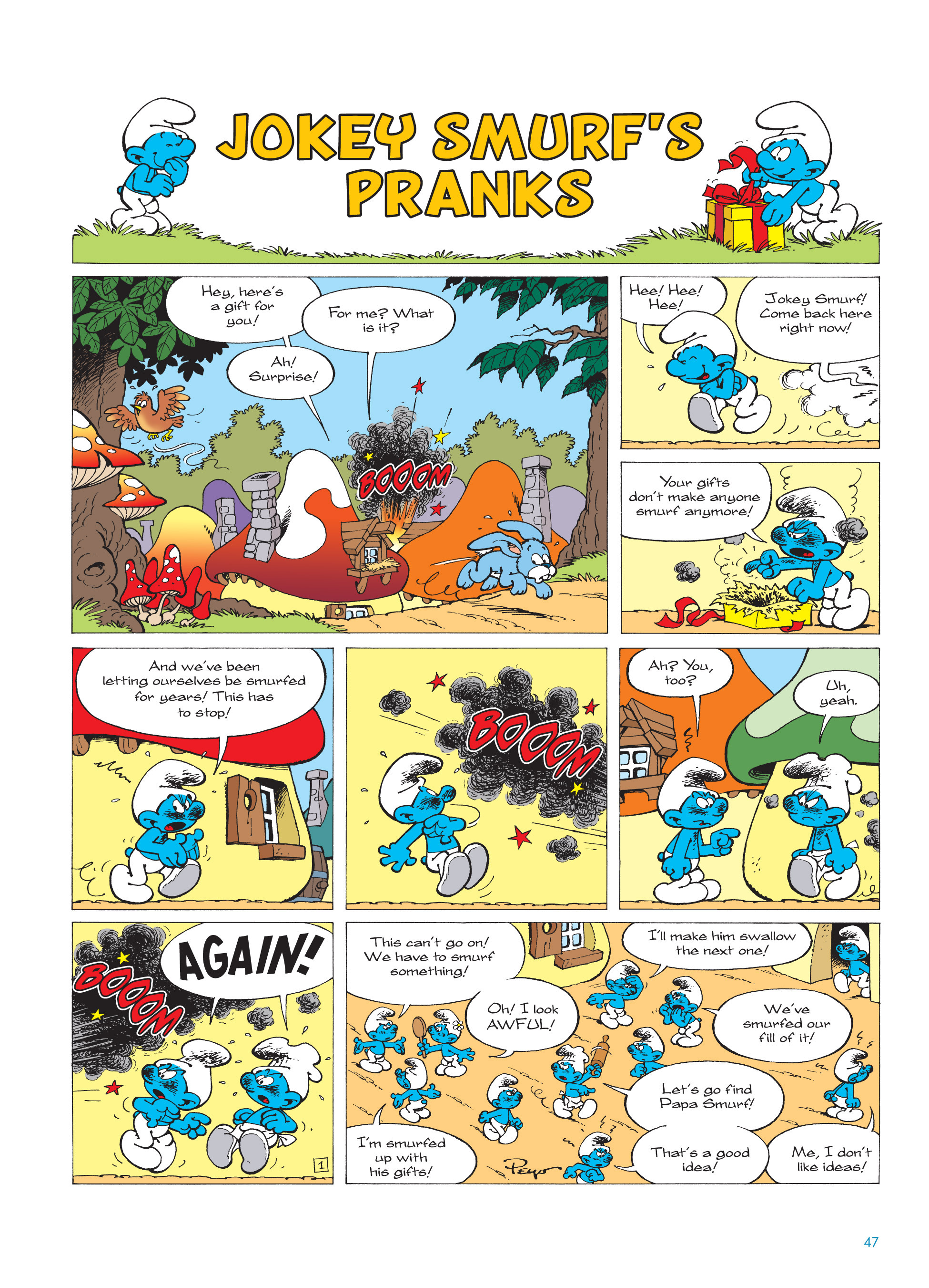 Read online The Smurfs comic -  Issue #16 - 48
