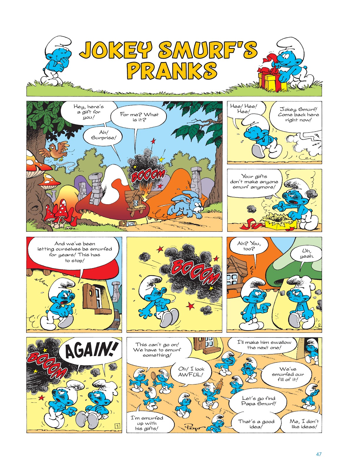 Read online The Smurfs comic -  Issue #16 - 48
