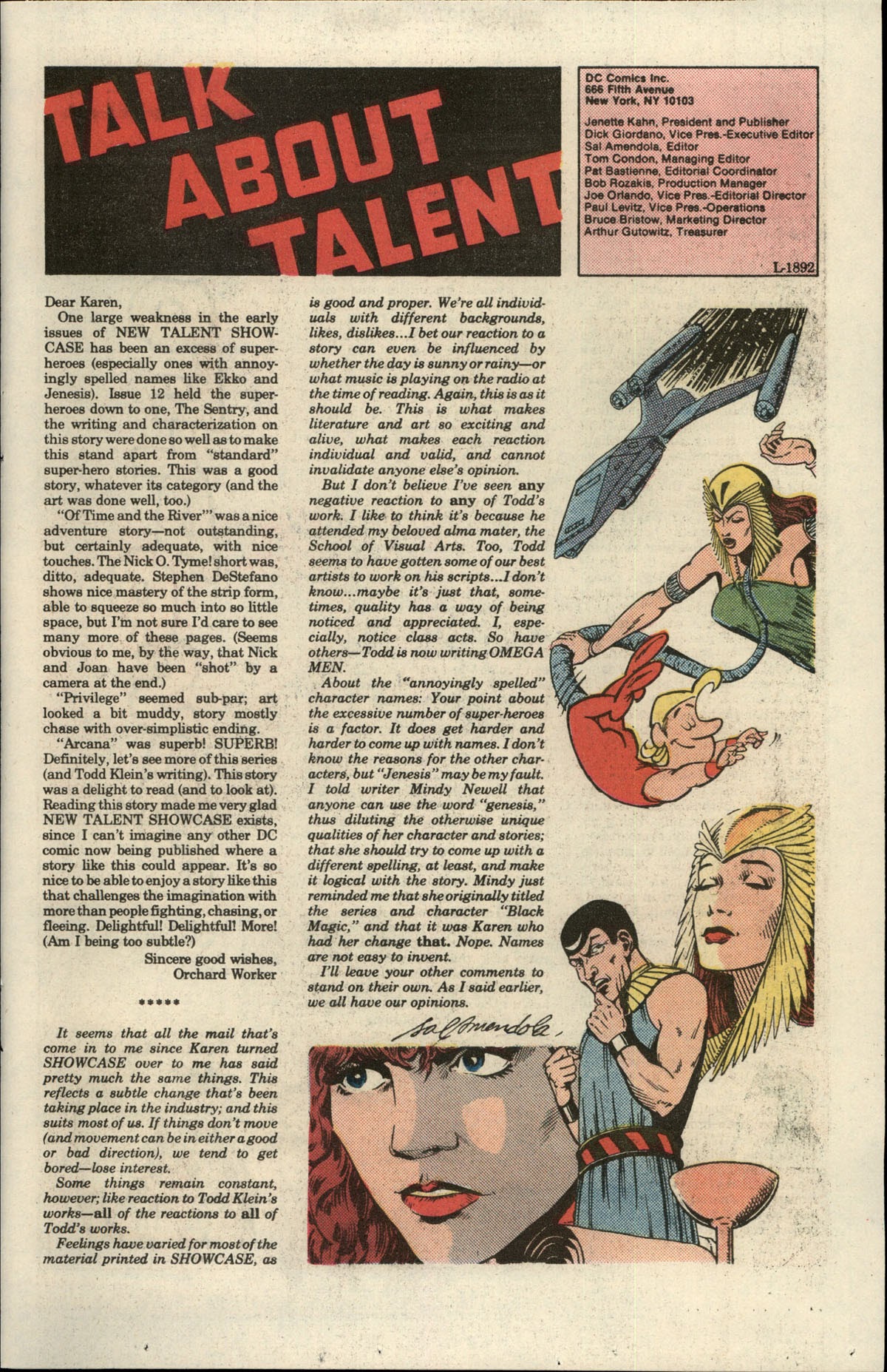 Read online The New Talent Showcase comic -  Issue #16 - 11