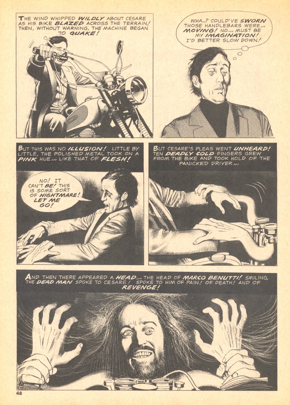 Read online Creepy (1964) comic -  Issue #61 - 48