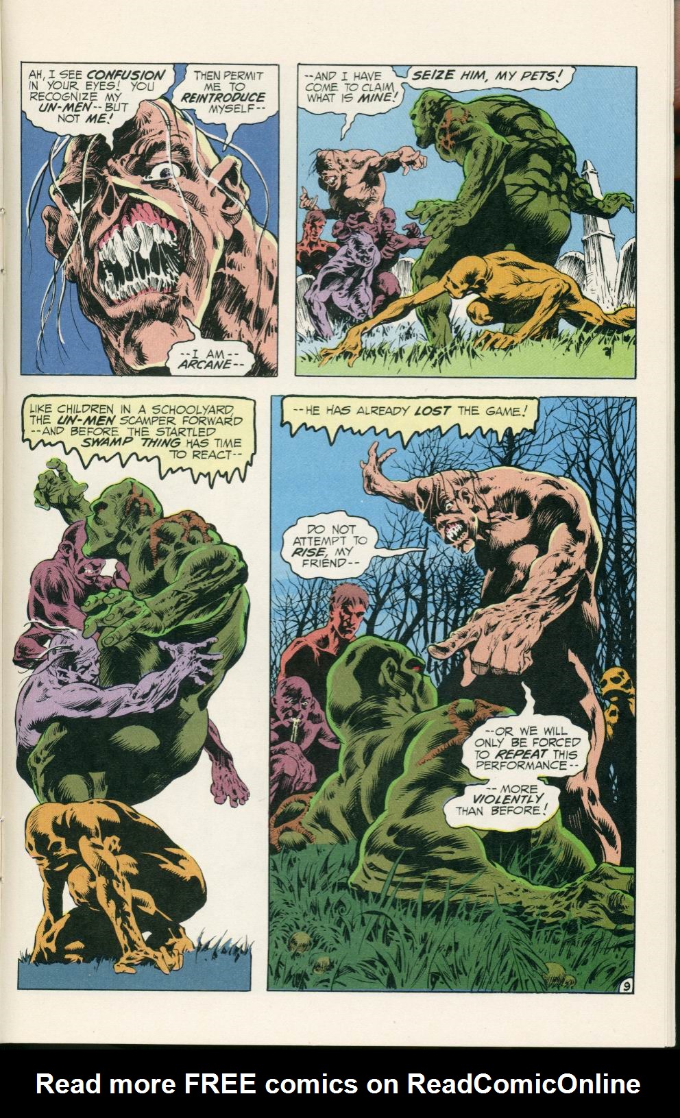 Read online Roots of the Swamp Thing comic -  Issue #5 - 31