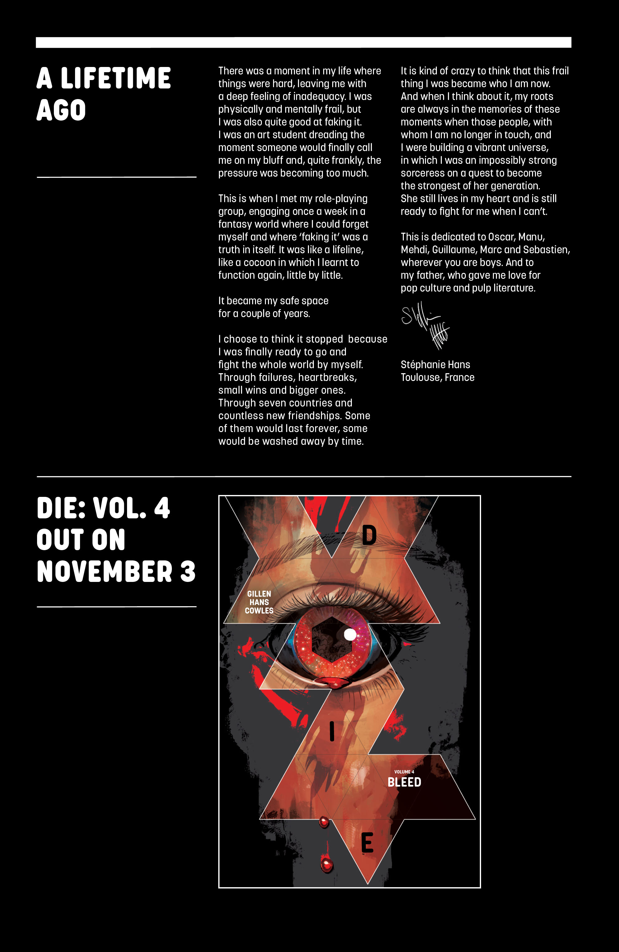 Read online Die comic -  Issue #20 - 30