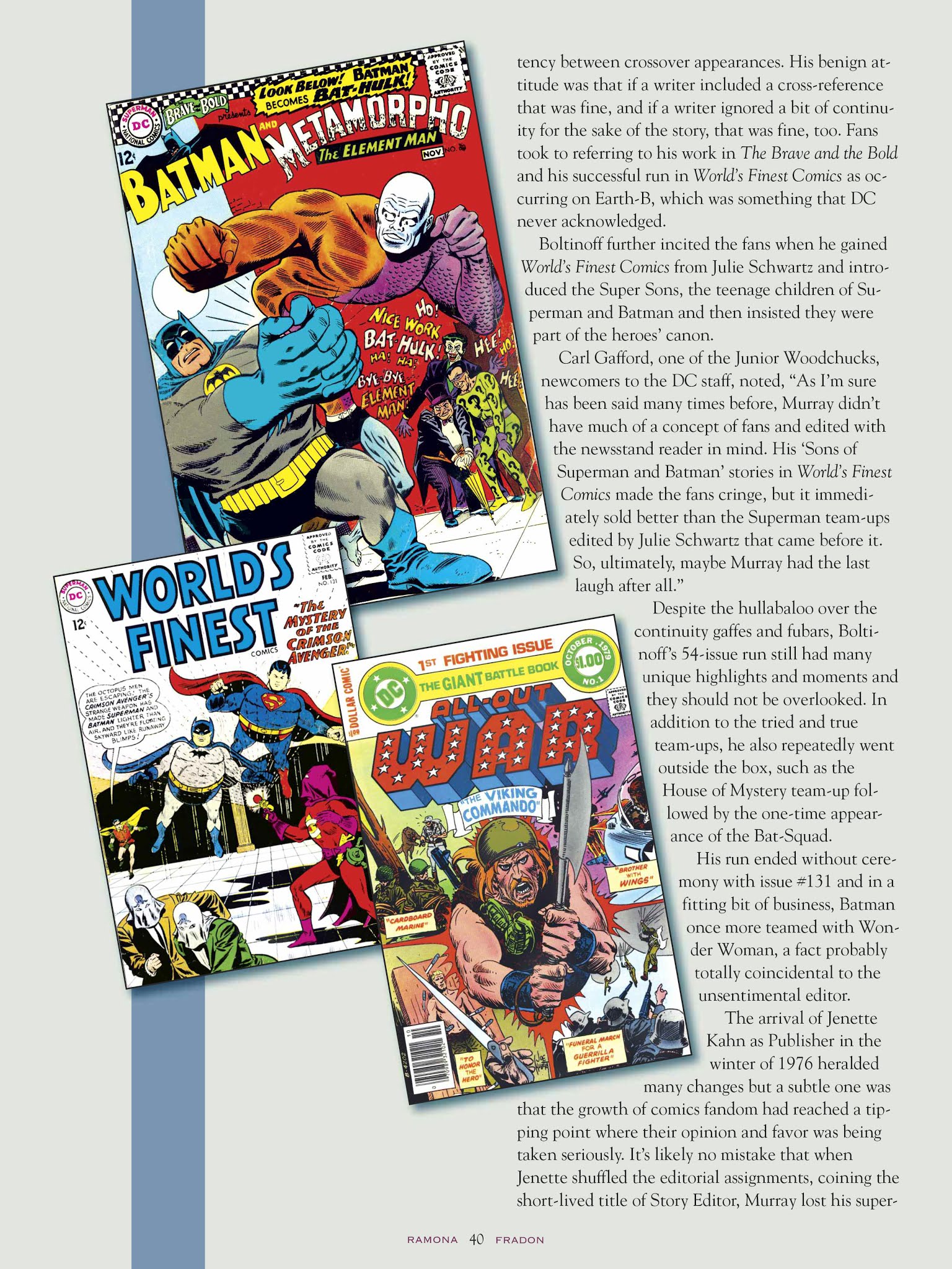 Read online The Art of Ramona Fradon comic -  Issue # TPB (Part 1) - 41