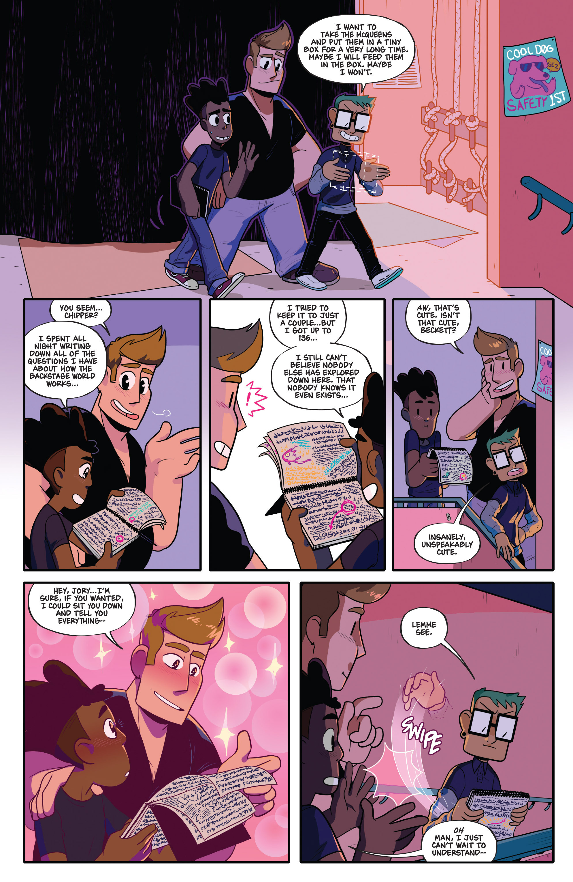 Read online The Backstagers comic -  Issue #2 - 6