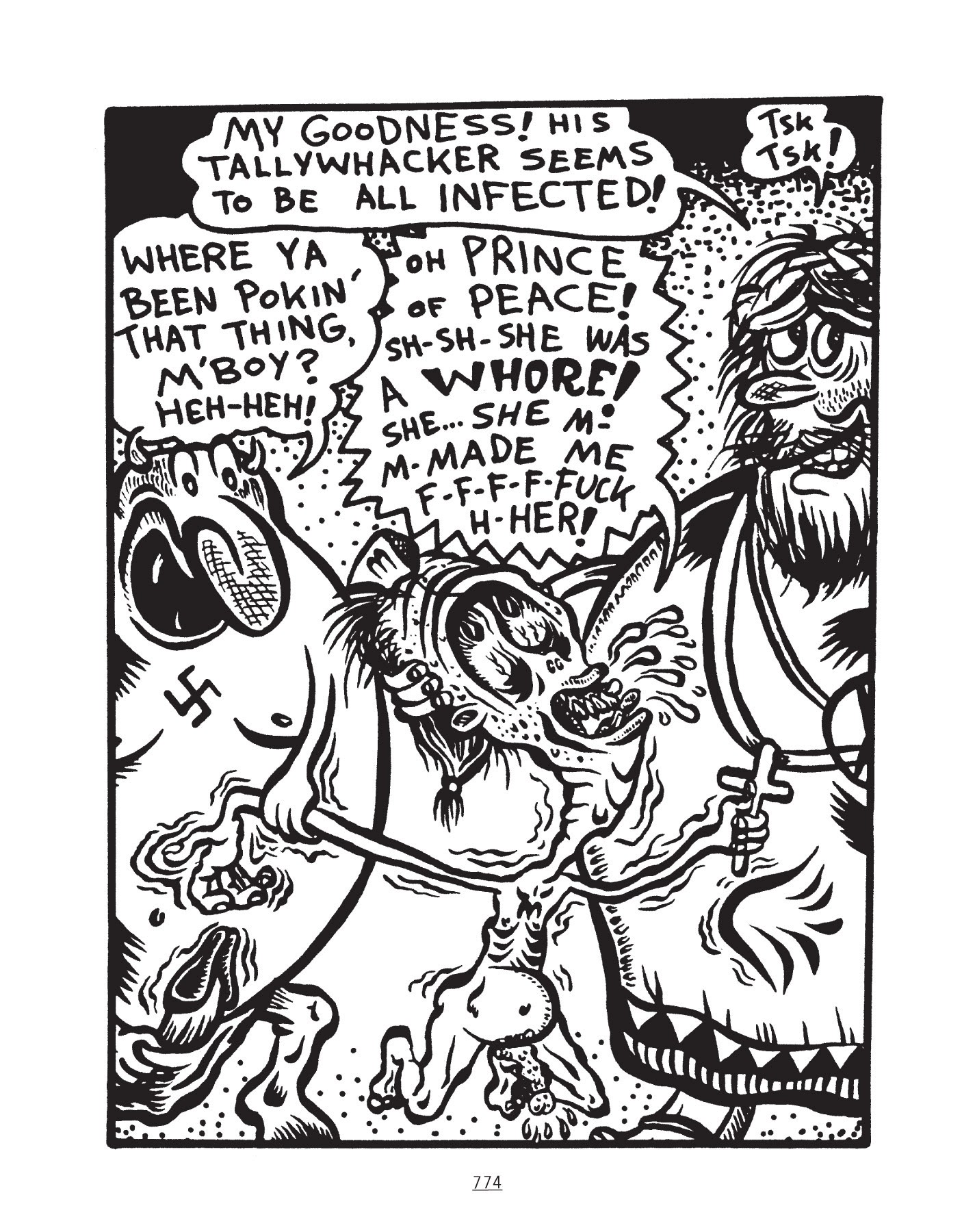 Read online NEWAVE! The Underground Mini Comix of the 1980's comic -  Issue # TPB (Part 8) - 41