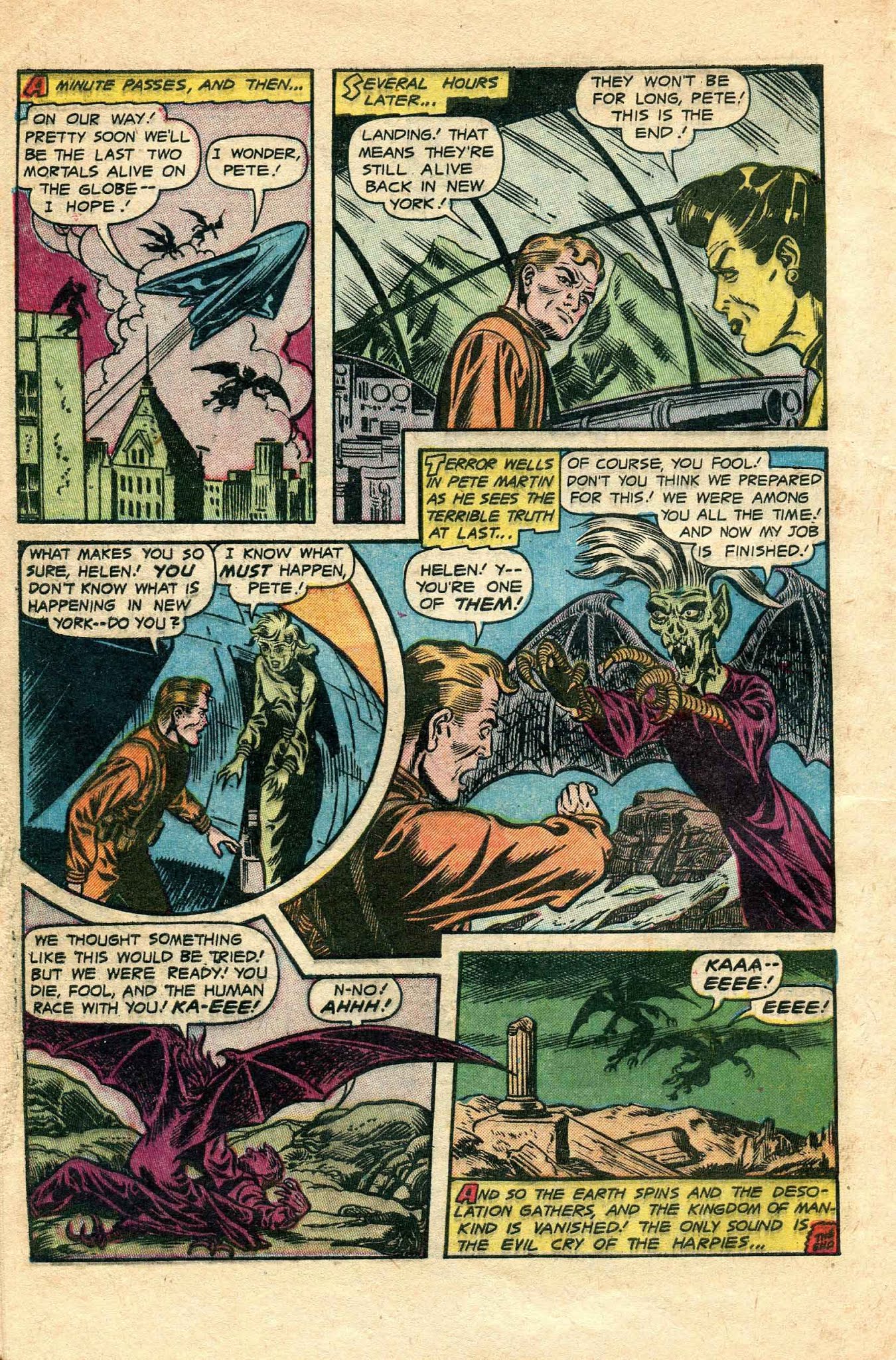 Read online Voodoo (1952) comic -  Issue #7 - 32