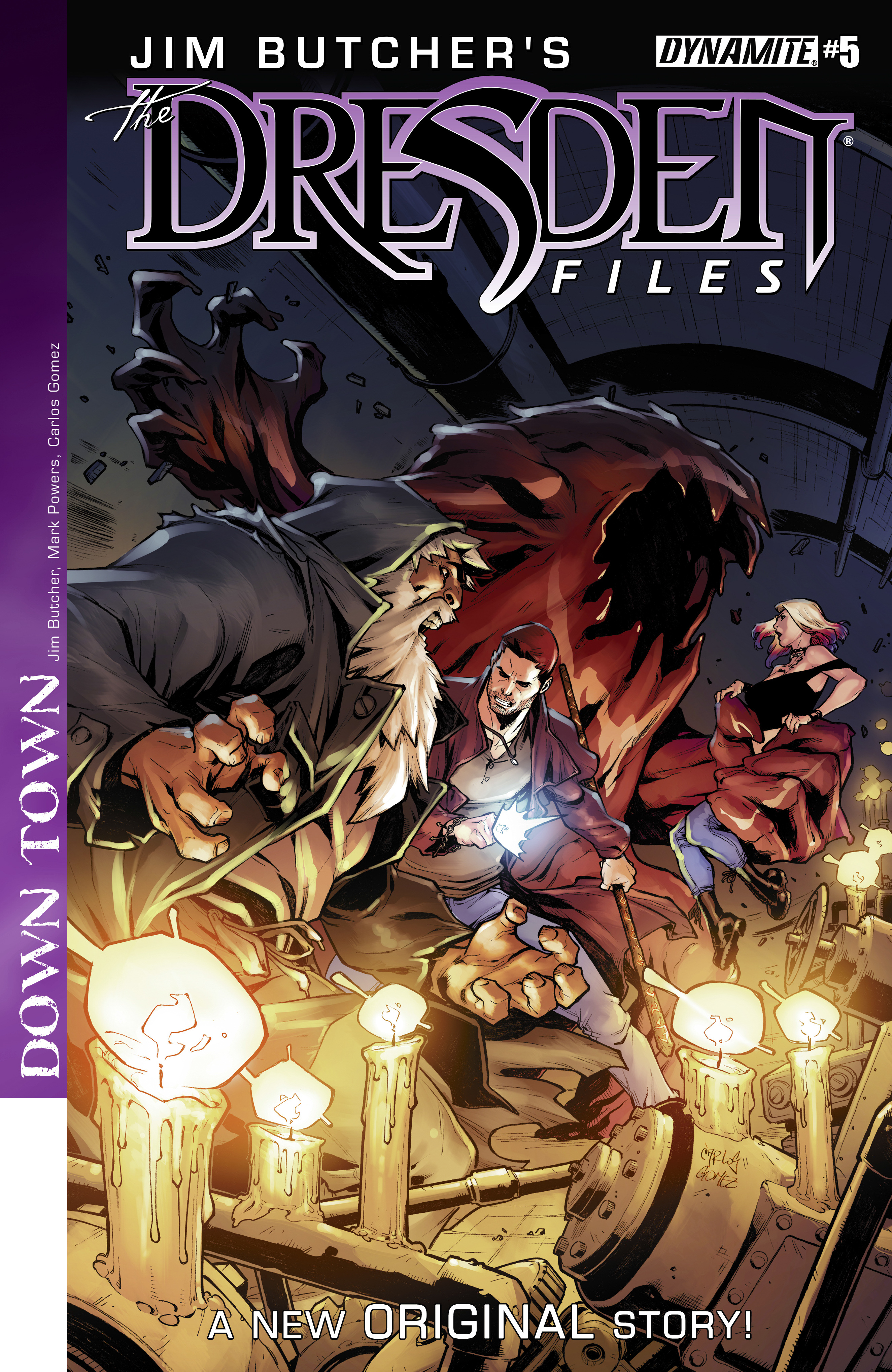 Read online Jim Butcher's The Dresden Files: Down Town comic -  Issue #5 - 1