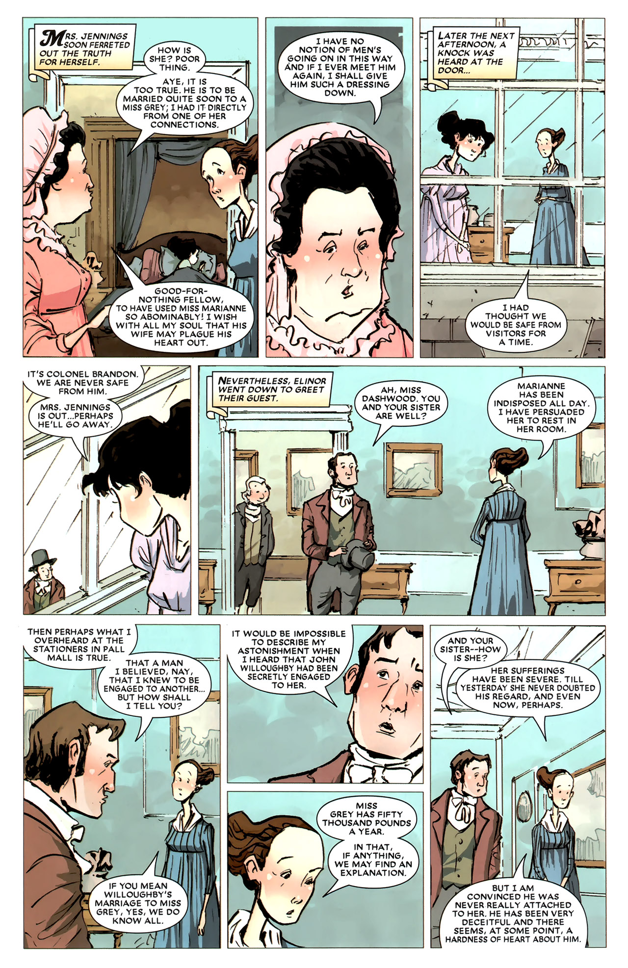 Read online Sense & Sensibility comic -  Issue #4 - 8