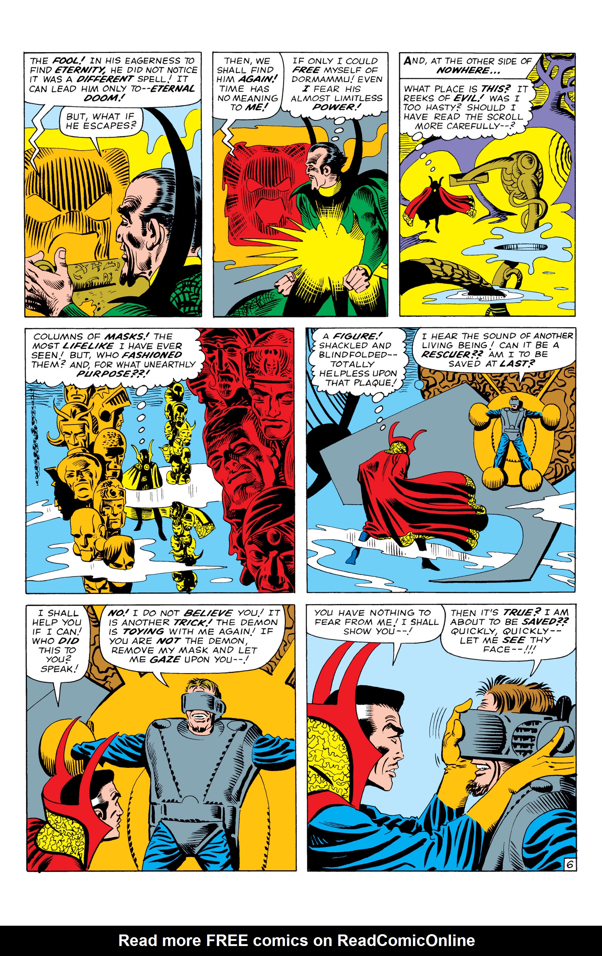 Read online Marvel Masterworks: Doctor Strange comic -  Issue # TPB 1 - 247