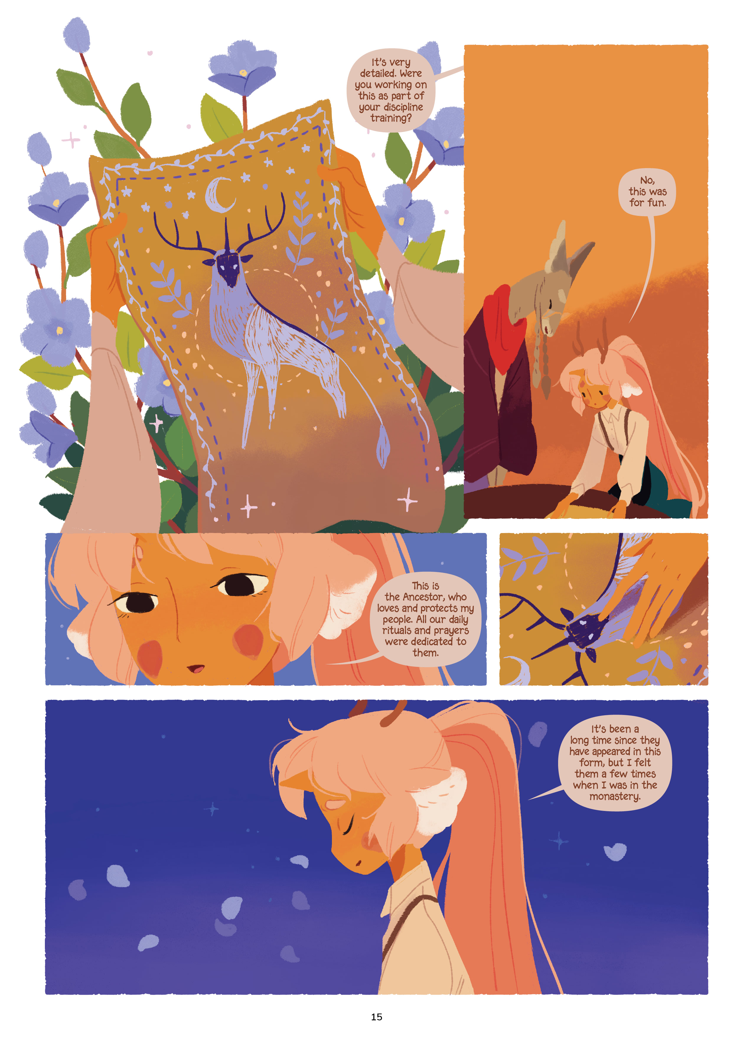Read online The Tea Dragon Series comic -  Issue # The Tea Dragon Tapestry - 16