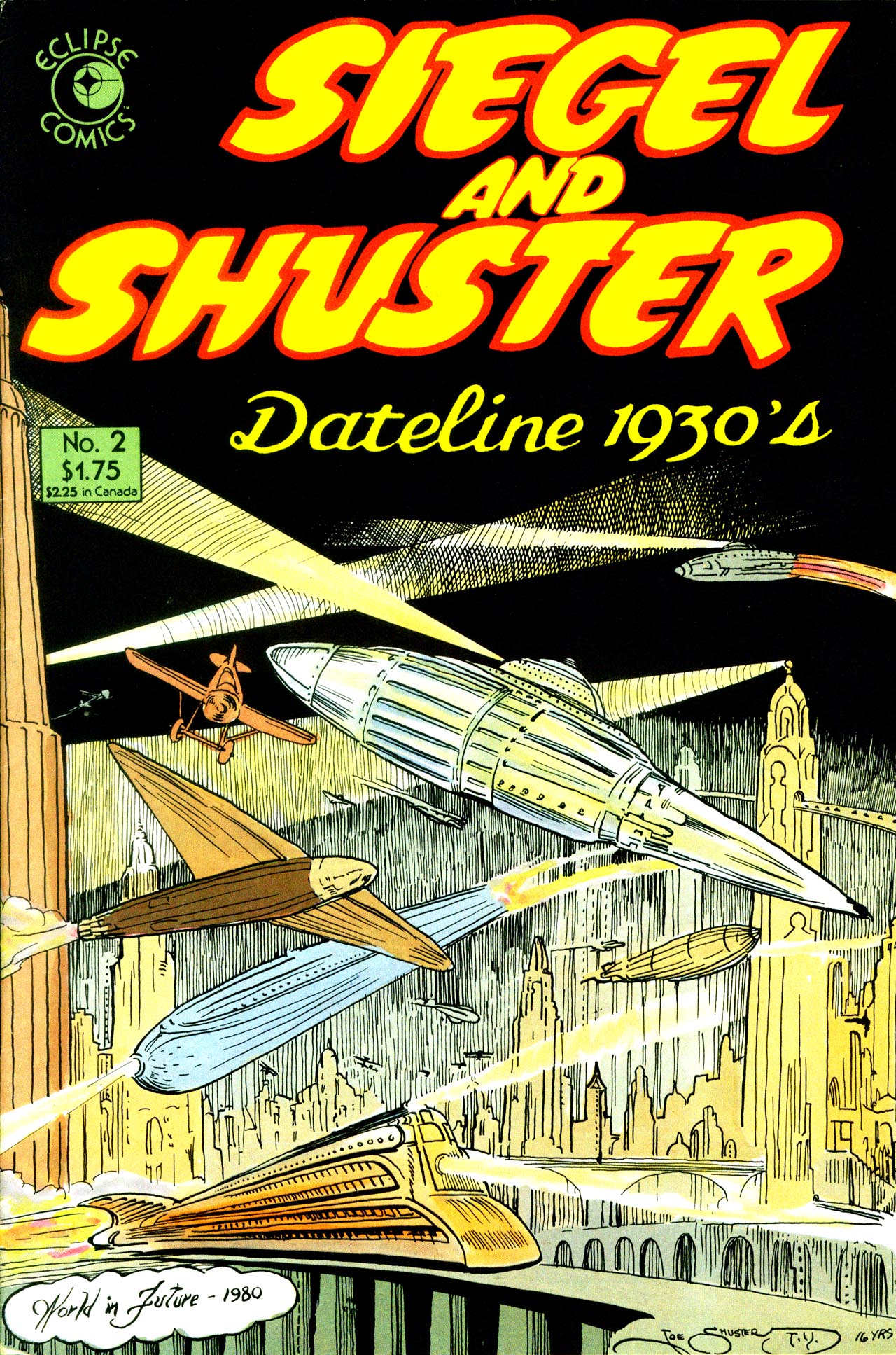 Read online Siegel and Shuster: Dateline 1930's comic -  Issue #2 - 1