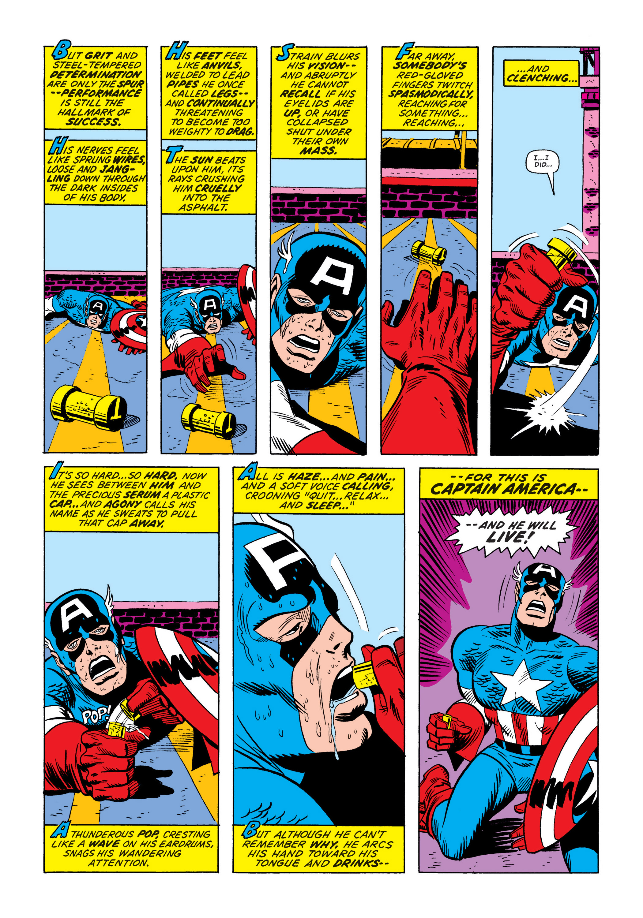Read online Marvel Masterworks: Captain America comic -  Issue # TPB 7 (Part 3) - 3