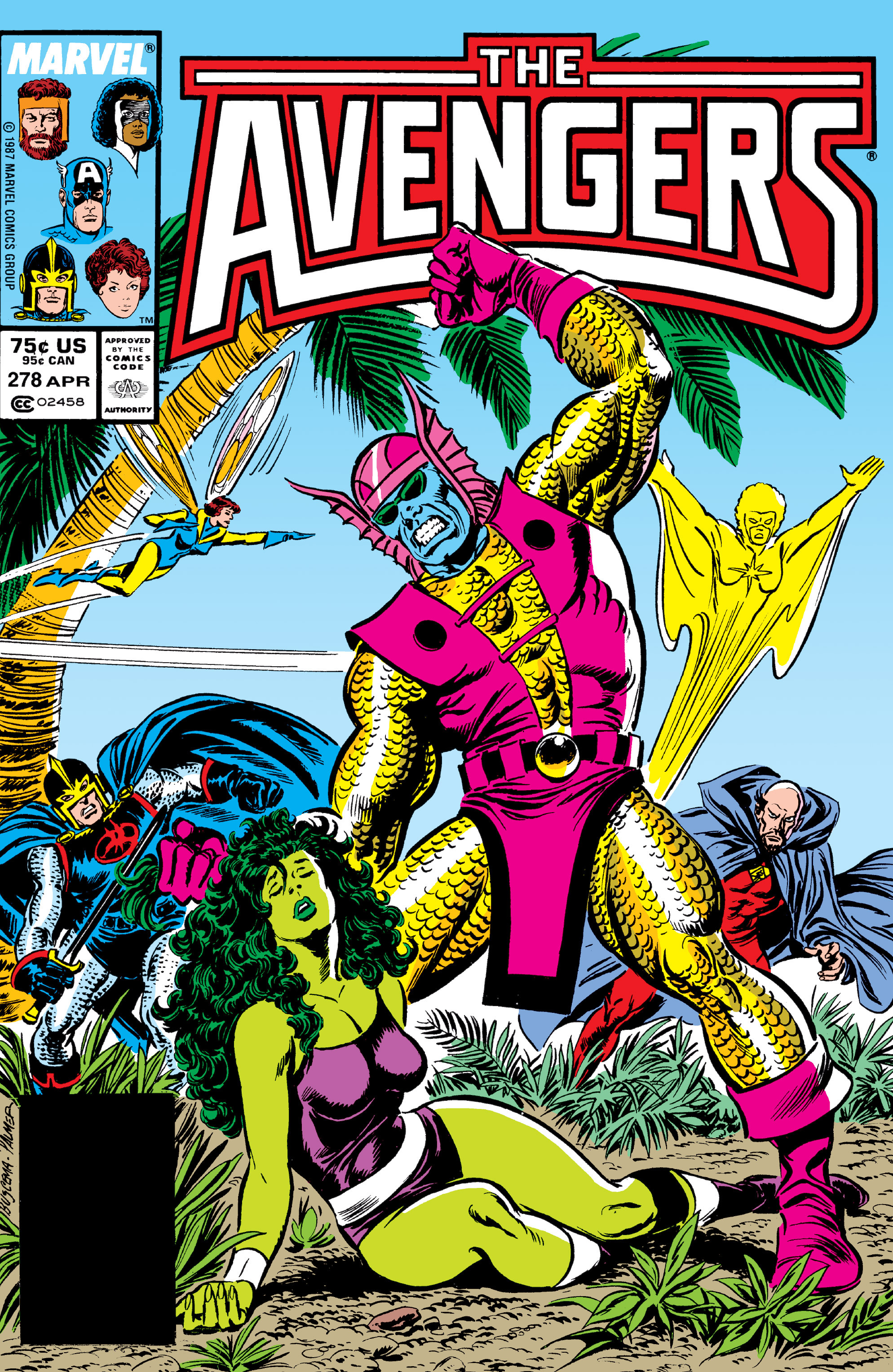 Read online The Avengers (1963) comic -  Issue #278 - 1