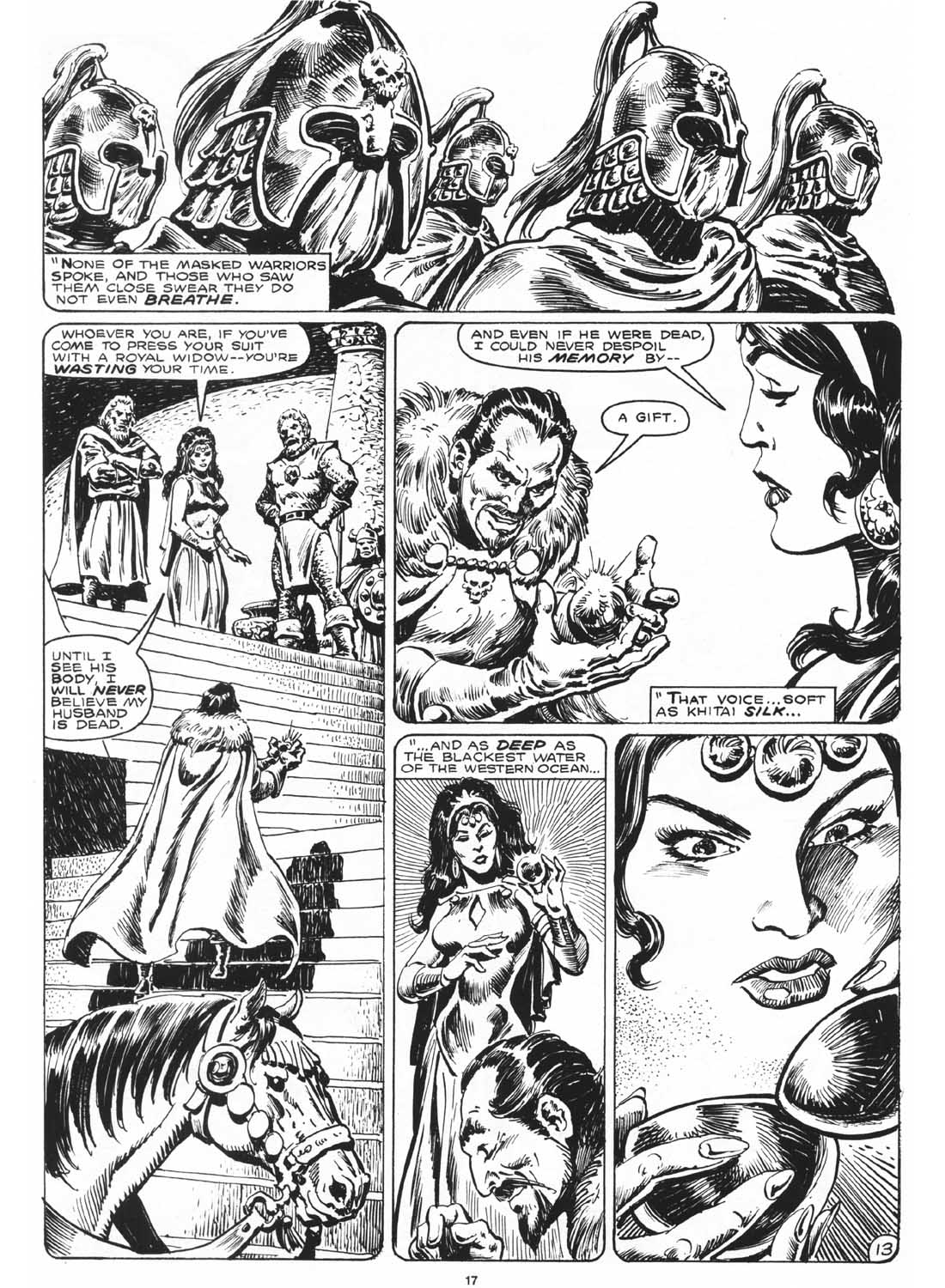 The Savage Sword Of Conan issue 169 - Page 19