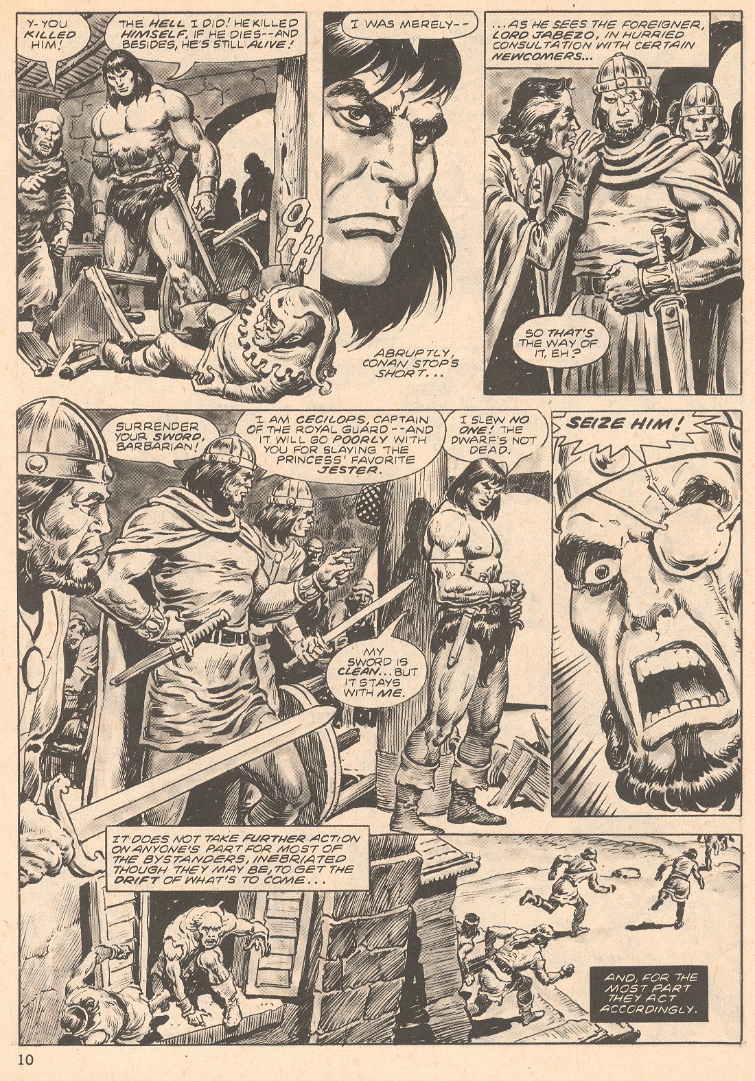 Read online The Savage Sword Of Conan comic -  Issue #66 - 10